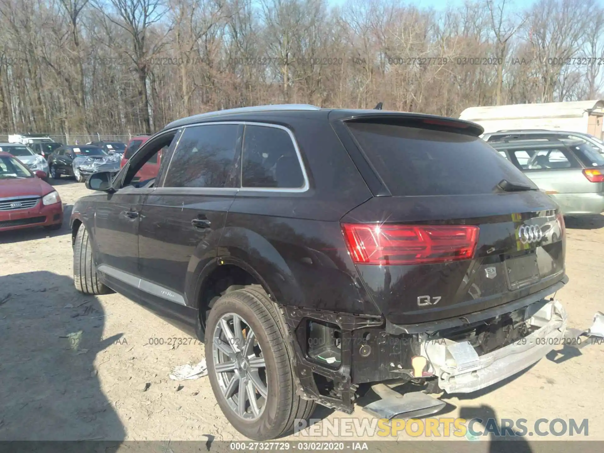 3 Фотография поврежденного автомобиля WA1LHAF72KD039551 AUDI Q7 2019