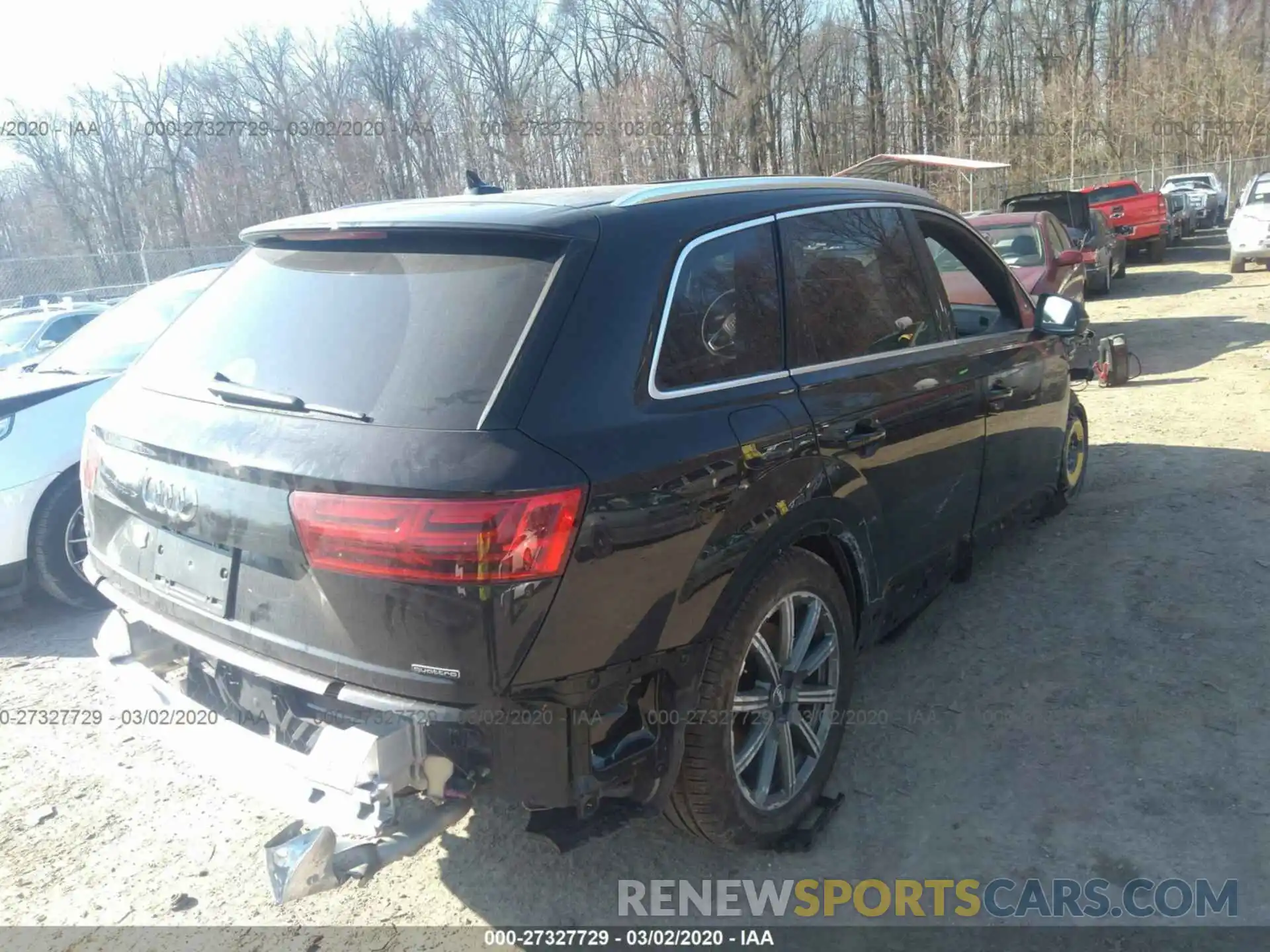 4 Фотография поврежденного автомобиля WA1LHAF72KD039551 AUDI Q7 2019