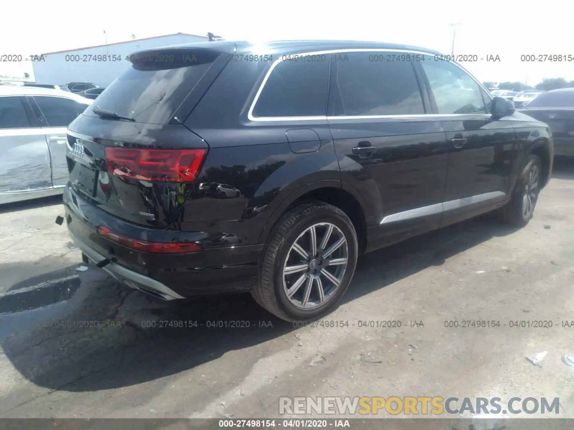 4 Фотография поврежденного автомобиля WA1LHAF72KD044619 AUDI Q7 2019