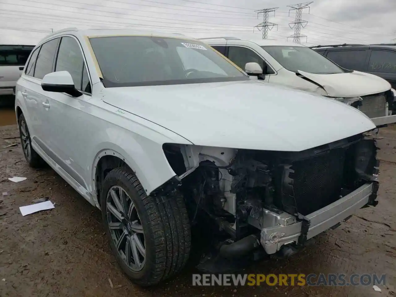 1 Photograph of a damaged car WA1LHAF72KD044913 AUDI Q7 2019