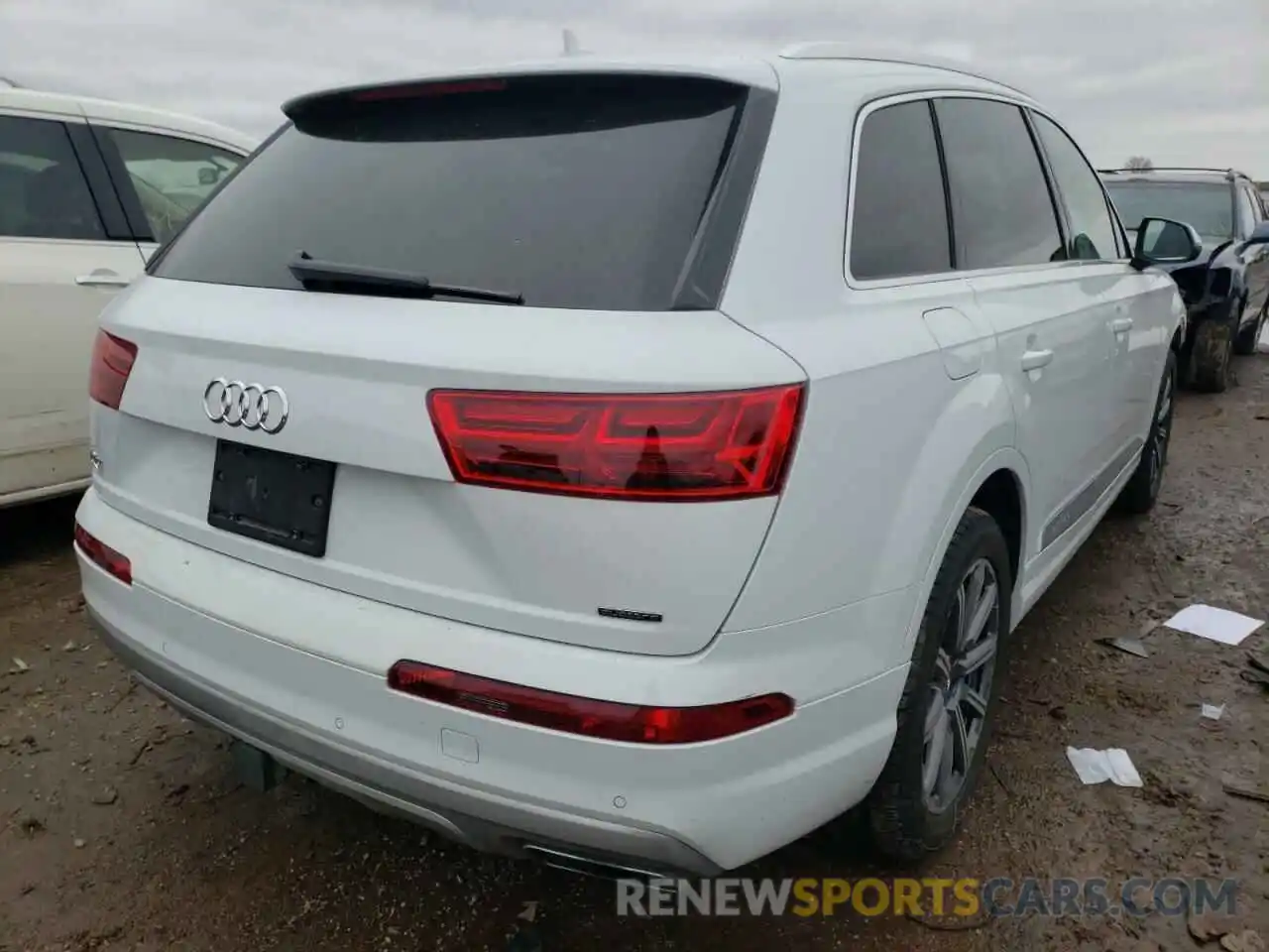 4 Фотография поврежденного автомобиля WA1LHAF72KD044913 AUDI Q7 2019