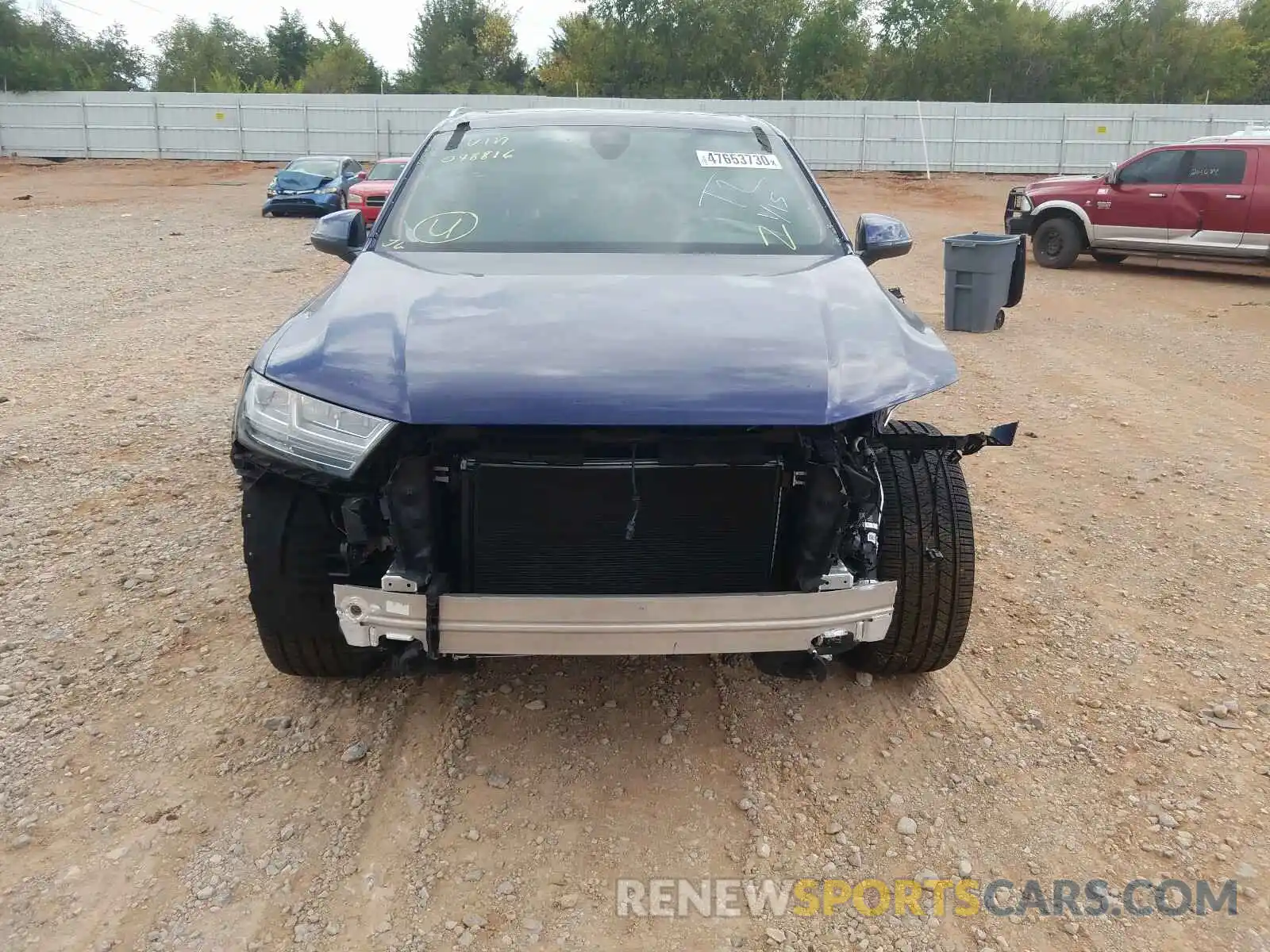 9 Photograph of a damaged car WA1LHAF72KD048816 AUDI Q7 2019