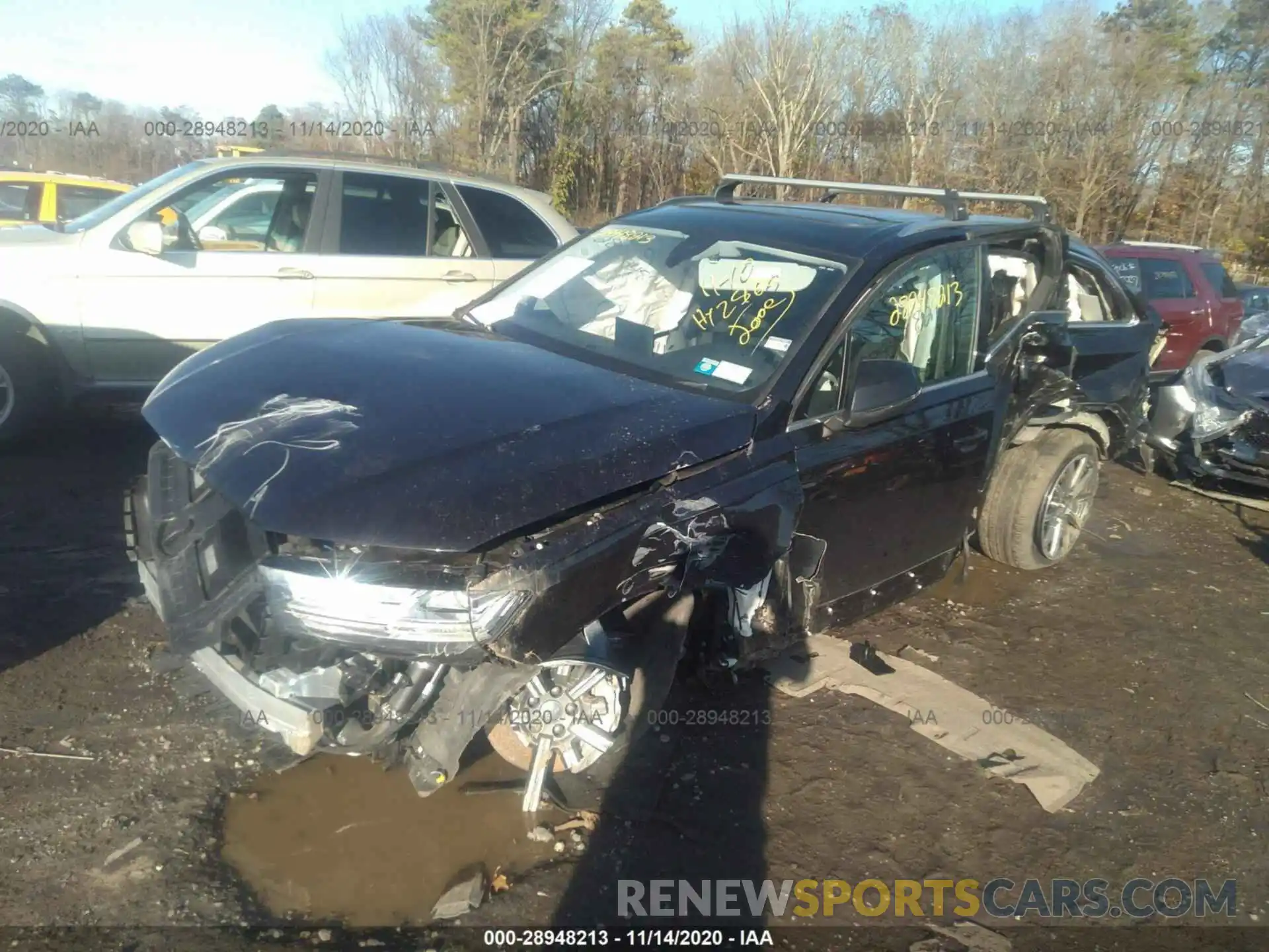 2 Photograph of a damaged car WA1LHAF73KD014724 AUDI Q7 2019