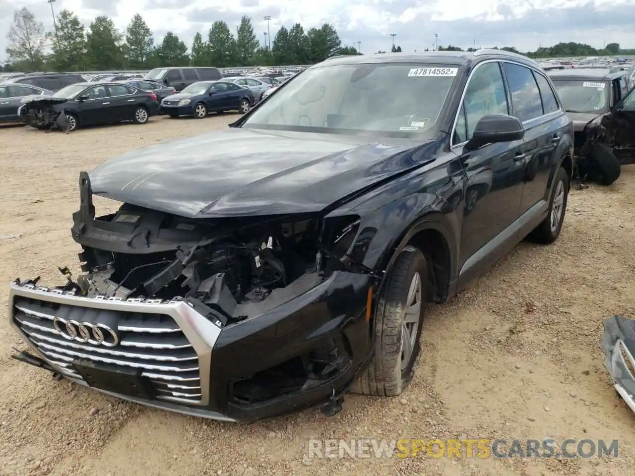 2 Photograph of a damaged car WA1LHAF73KD020345 AUDI Q7 2019