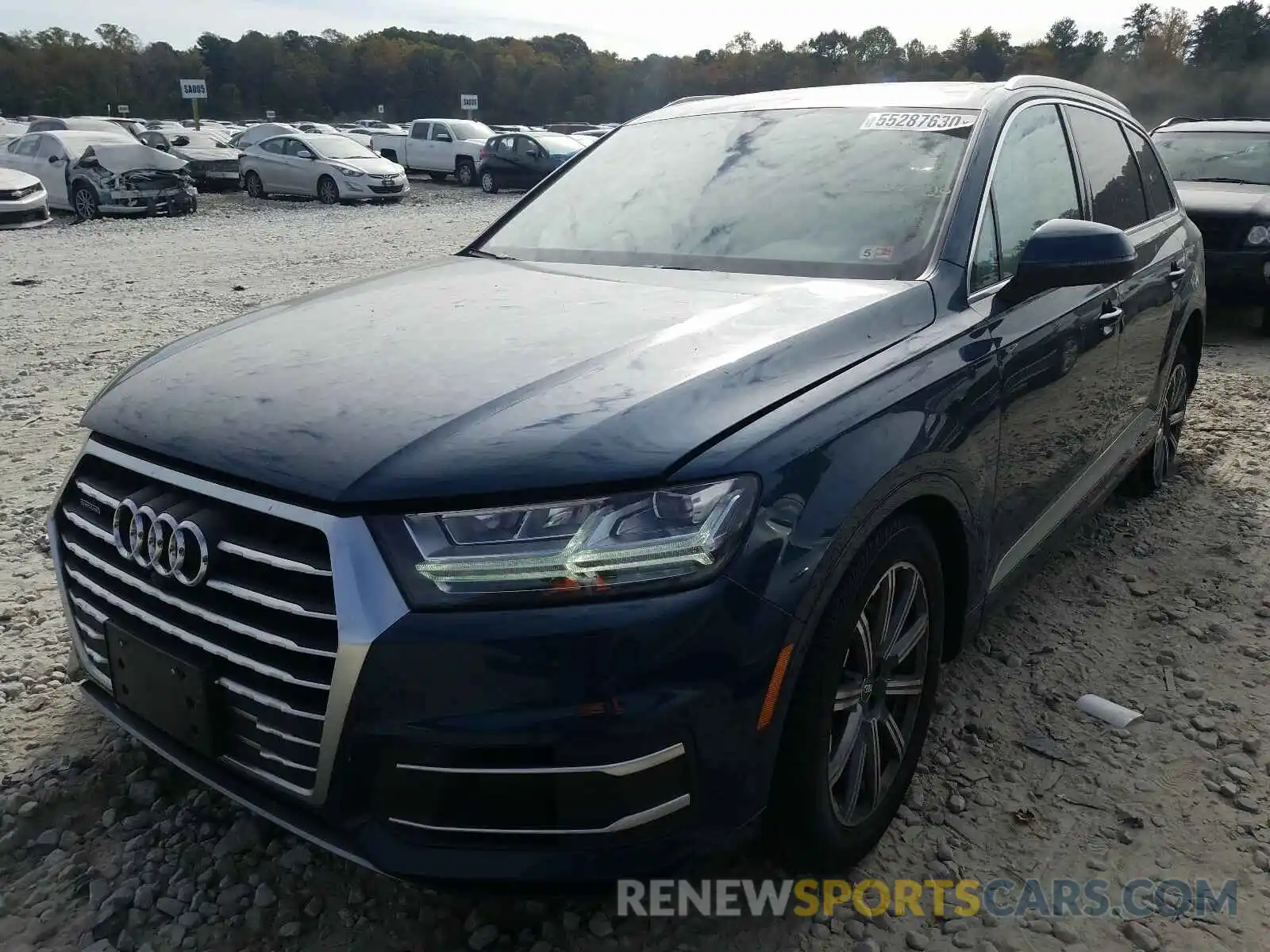 2 Photograph of a damaged car WA1LHAF73KD022192 AUDI Q7 2019