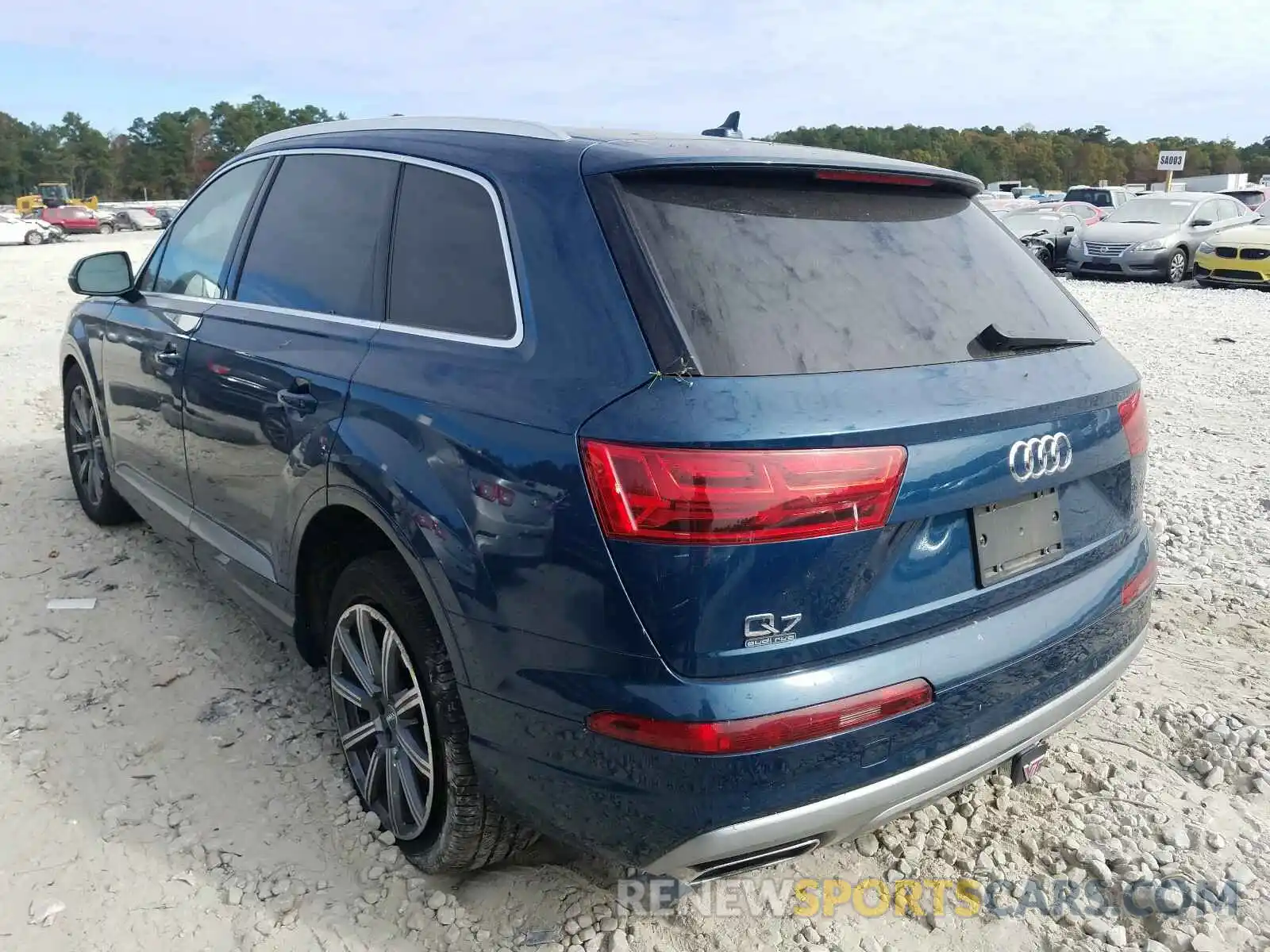 3 Photograph of a damaged car WA1LHAF73KD022192 AUDI Q7 2019