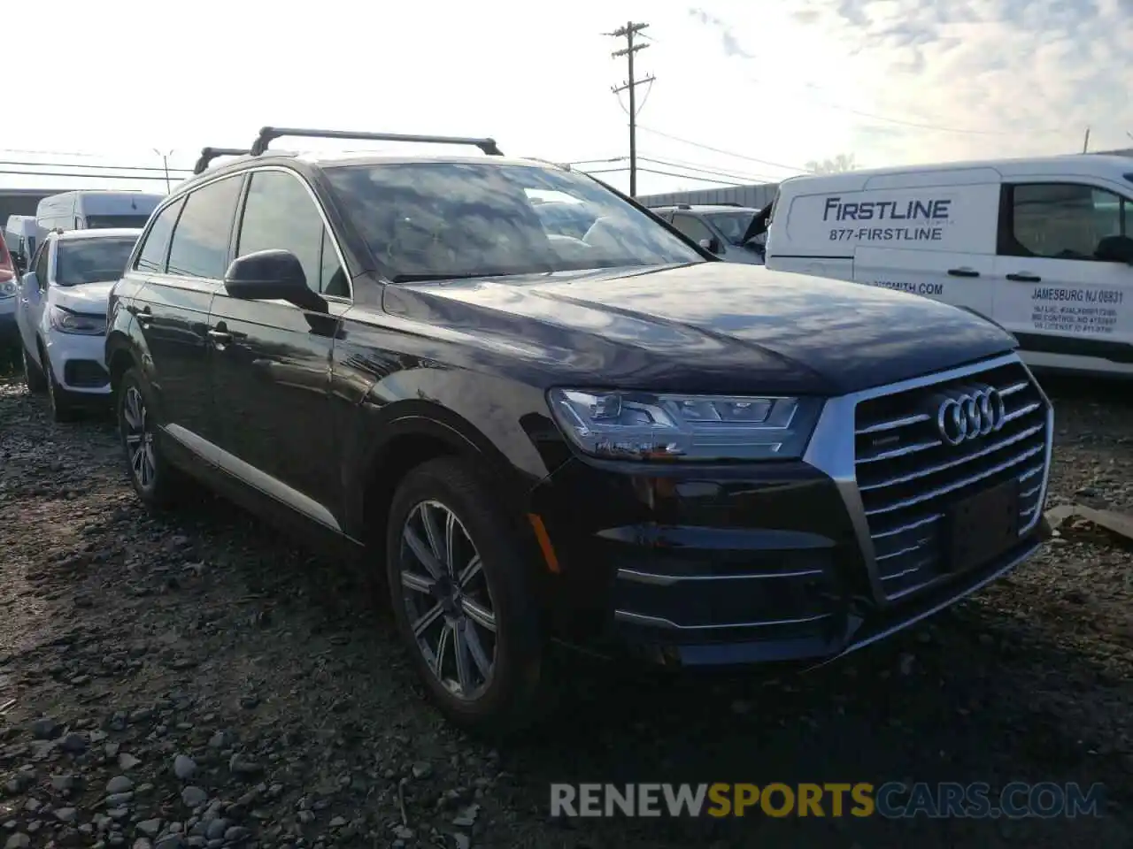 1 Photograph of a damaged car WA1LHAF73KD026761 AUDI Q7 2019