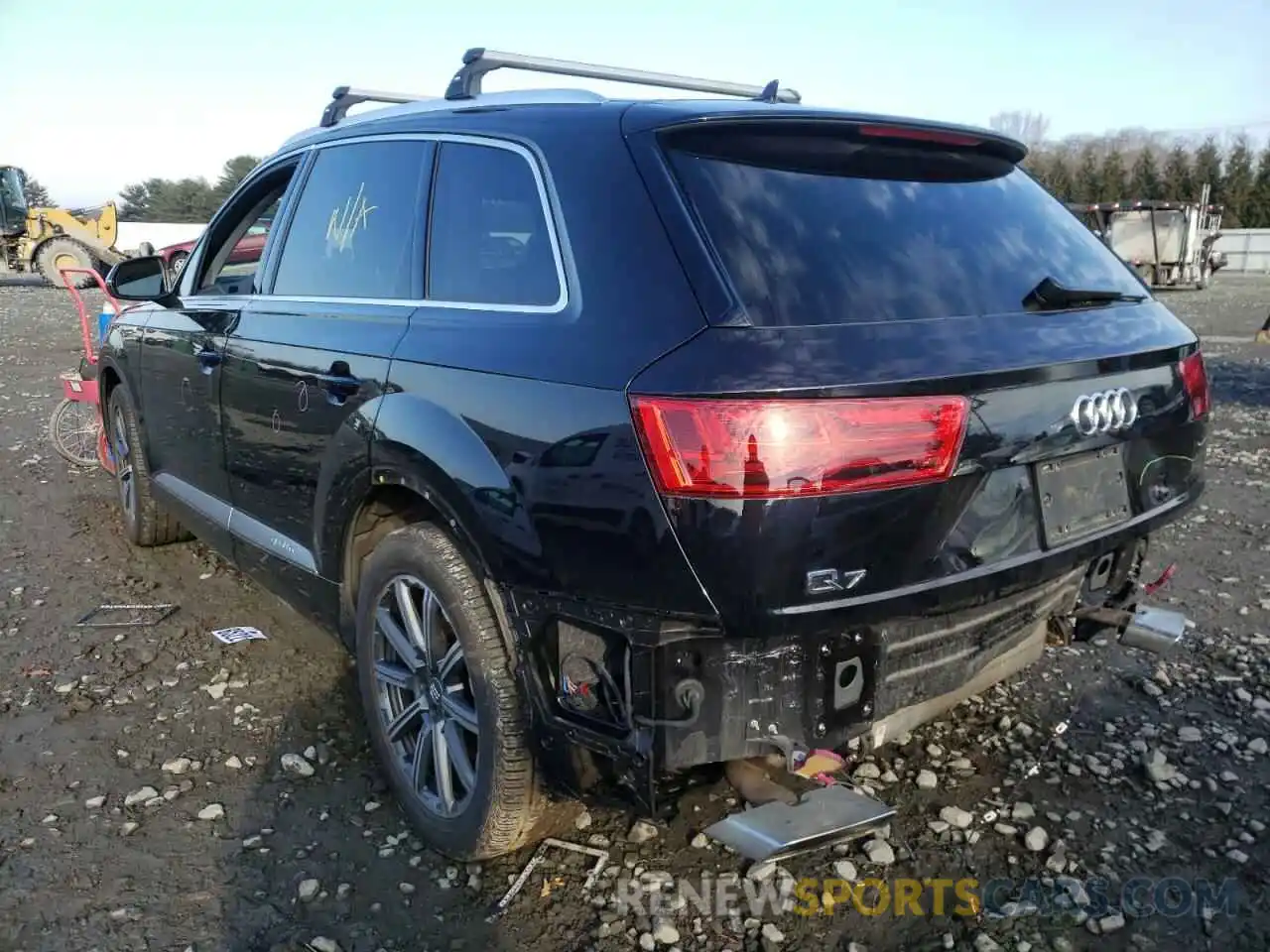 3 Фотография поврежденного автомобиля WA1LHAF73KD026761 AUDI Q7 2019