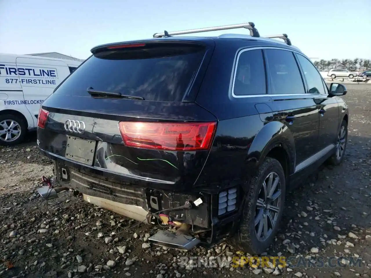 4 Фотография поврежденного автомобиля WA1LHAF73KD026761 AUDI Q7 2019