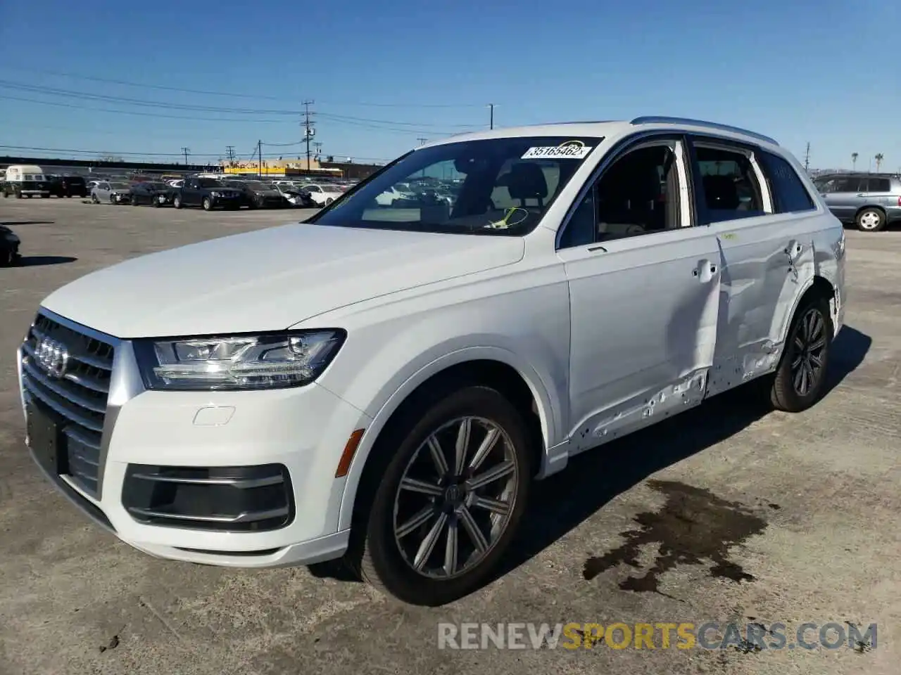 2 Фотография поврежденного автомобиля WA1LHAF73KD028400 AUDI Q7 2019