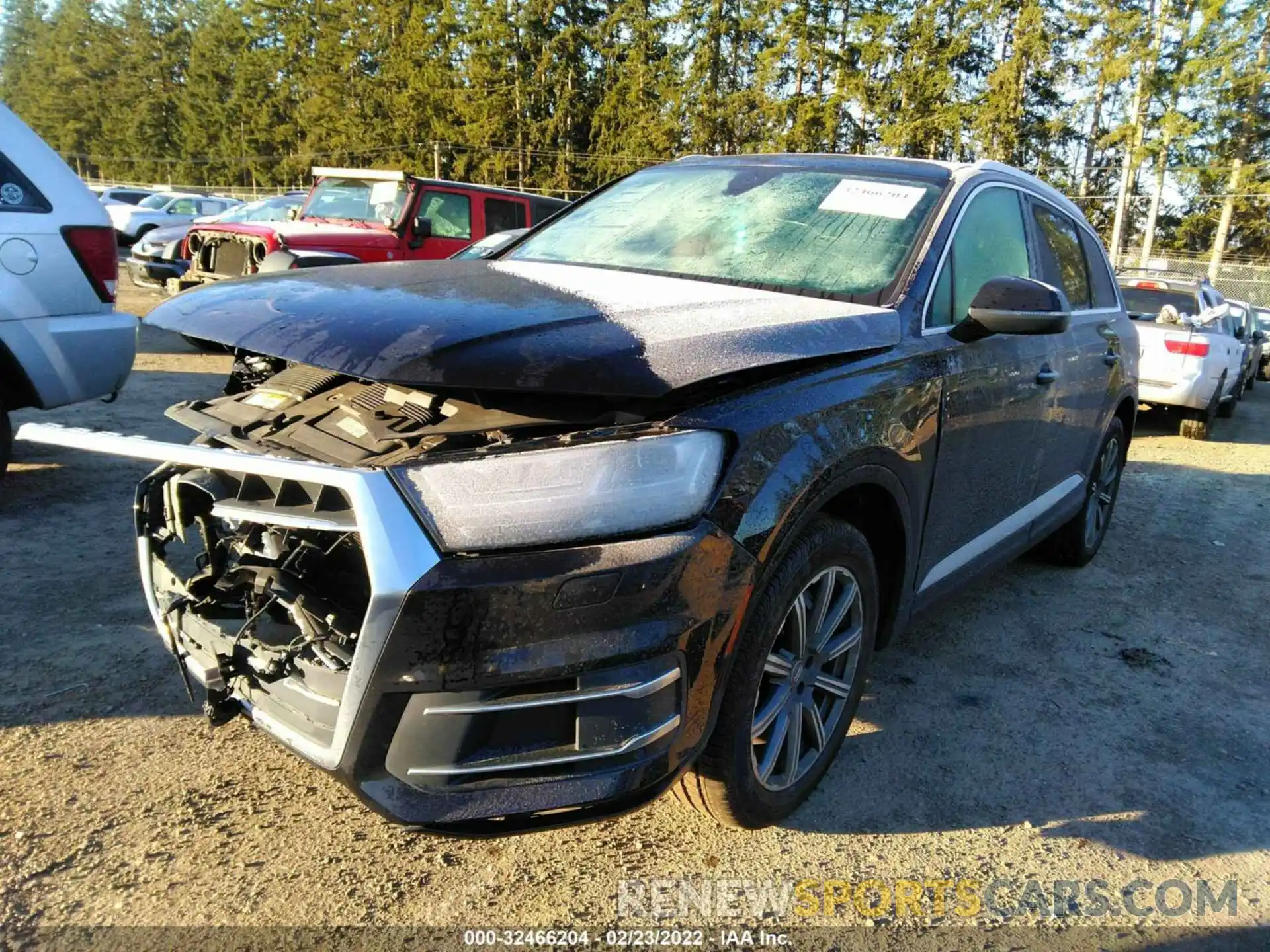 2 Фотография поврежденного автомобиля WA1LHAF73KD037985 AUDI Q7 2019