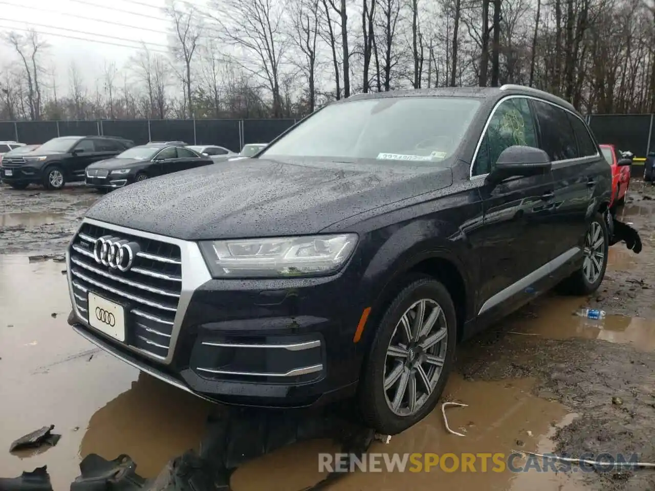 2 Фотография поврежденного автомобиля WA1LHAF73KD039798 AUDI Q7 2019