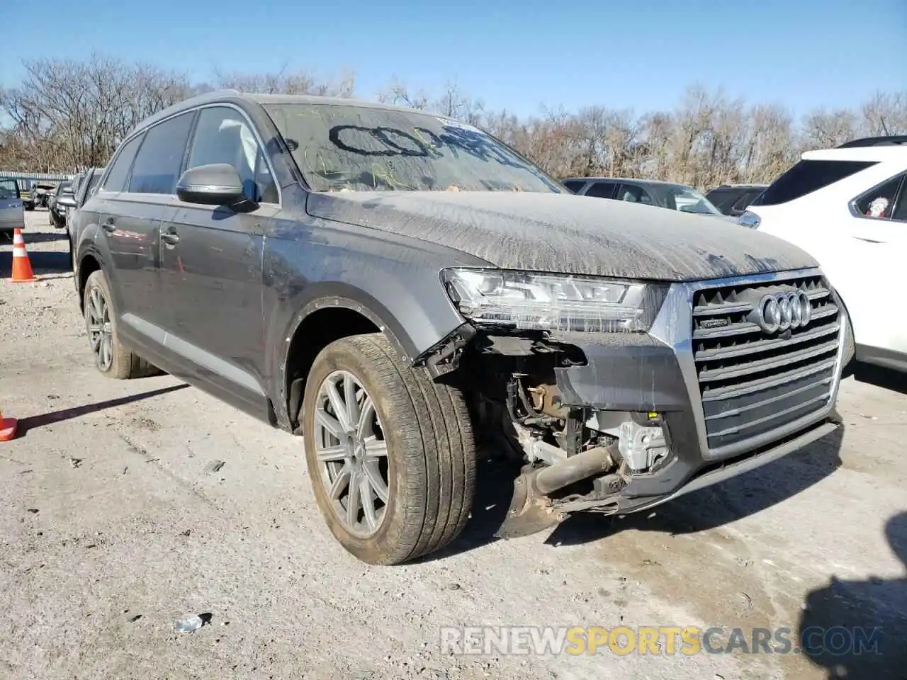 1 Фотография поврежденного автомобиля WA1LHAF74KD023724 AUDI Q7 2019