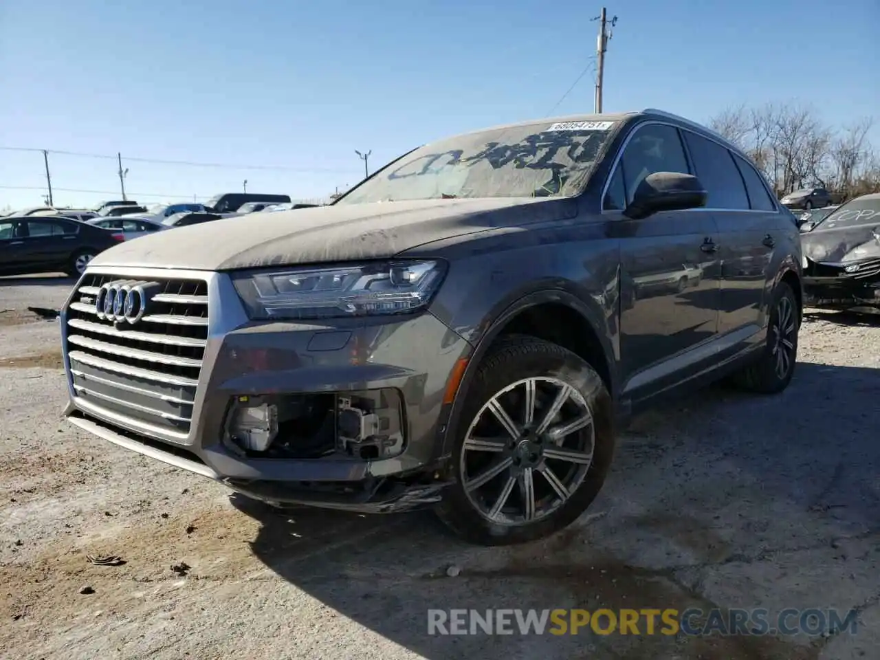 2 Photograph of a damaged car WA1LHAF74KD023724 AUDI Q7 2019