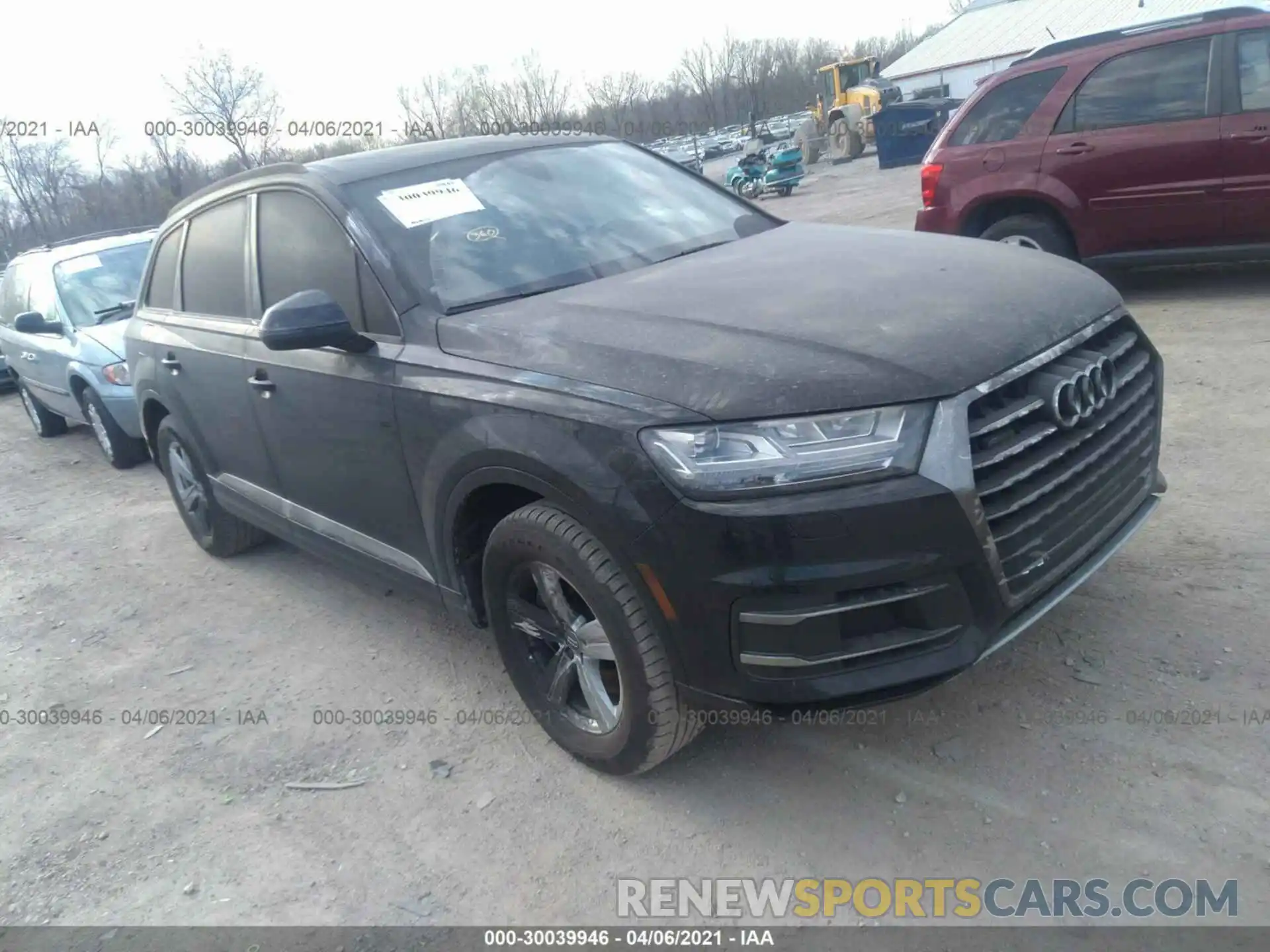 1 Фотография поврежденного автомобиля WA1LHAF74KD024579 AUDI Q7 2019