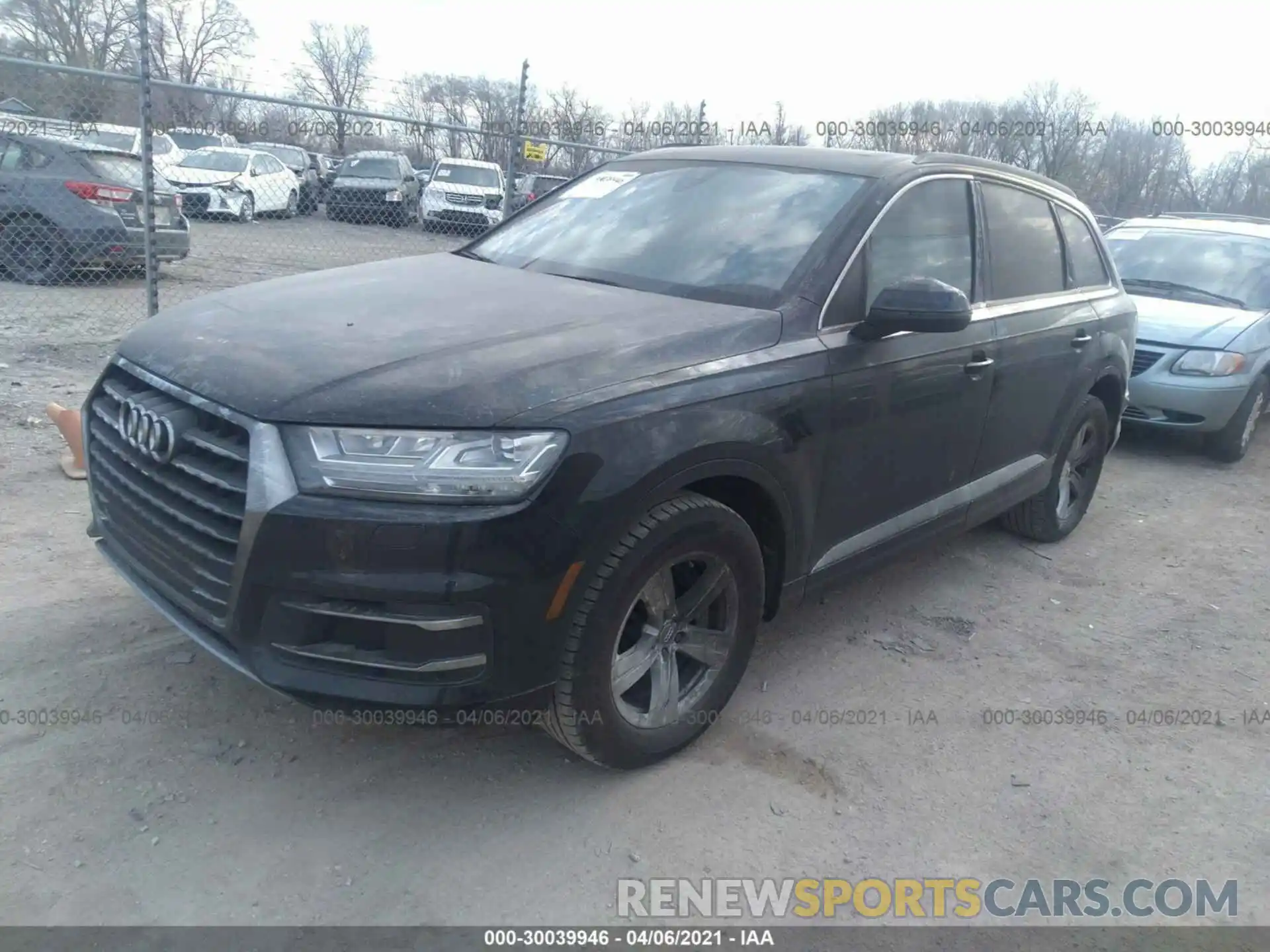 2 Фотография поврежденного автомобиля WA1LHAF74KD024579 AUDI Q7 2019