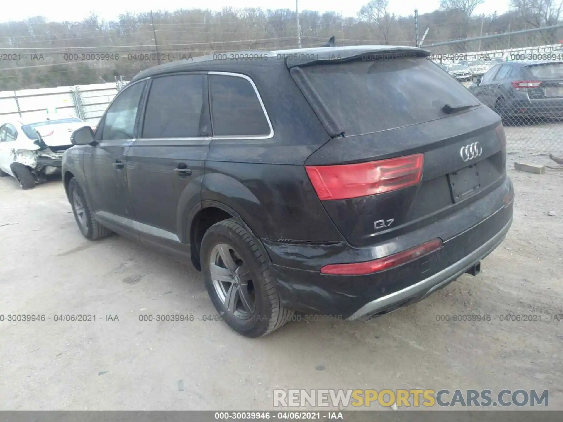 3 Фотография поврежденного автомобиля WA1LHAF74KD024579 AUDI Q7 2019