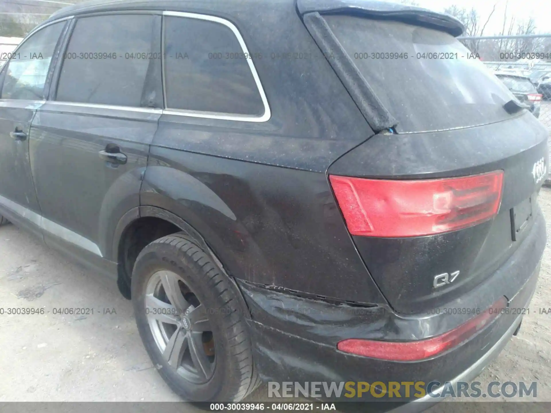 6 Фотография поврежденного автомобиля WA1LHAF74KD024579 AUDI Q7 2019