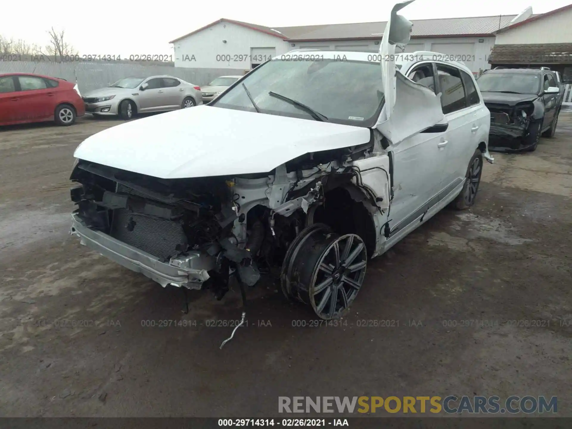 6 Photograph of a damaged car WA1LHAF74KD030527 AUDI Q7 2019