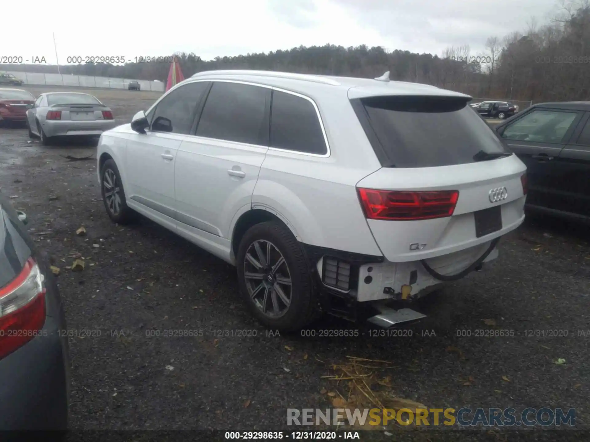 3 Фотография поврежденного автомобиля WA1LHAF74KD031533 AUDI Q7 2019