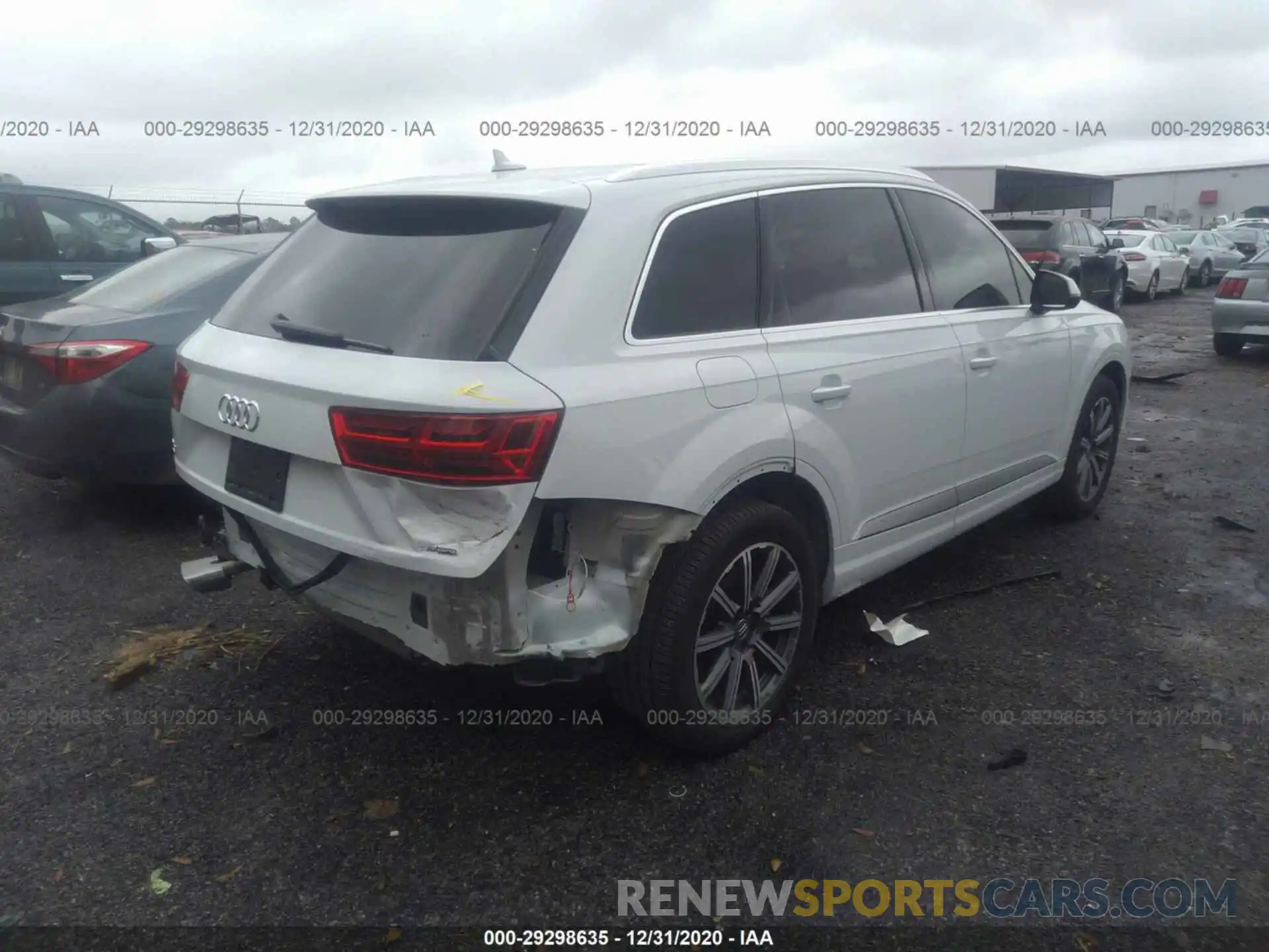 4 Фотография поврежденного автомобиля WA1LHAF74KD031533 AUDI Q7 2019