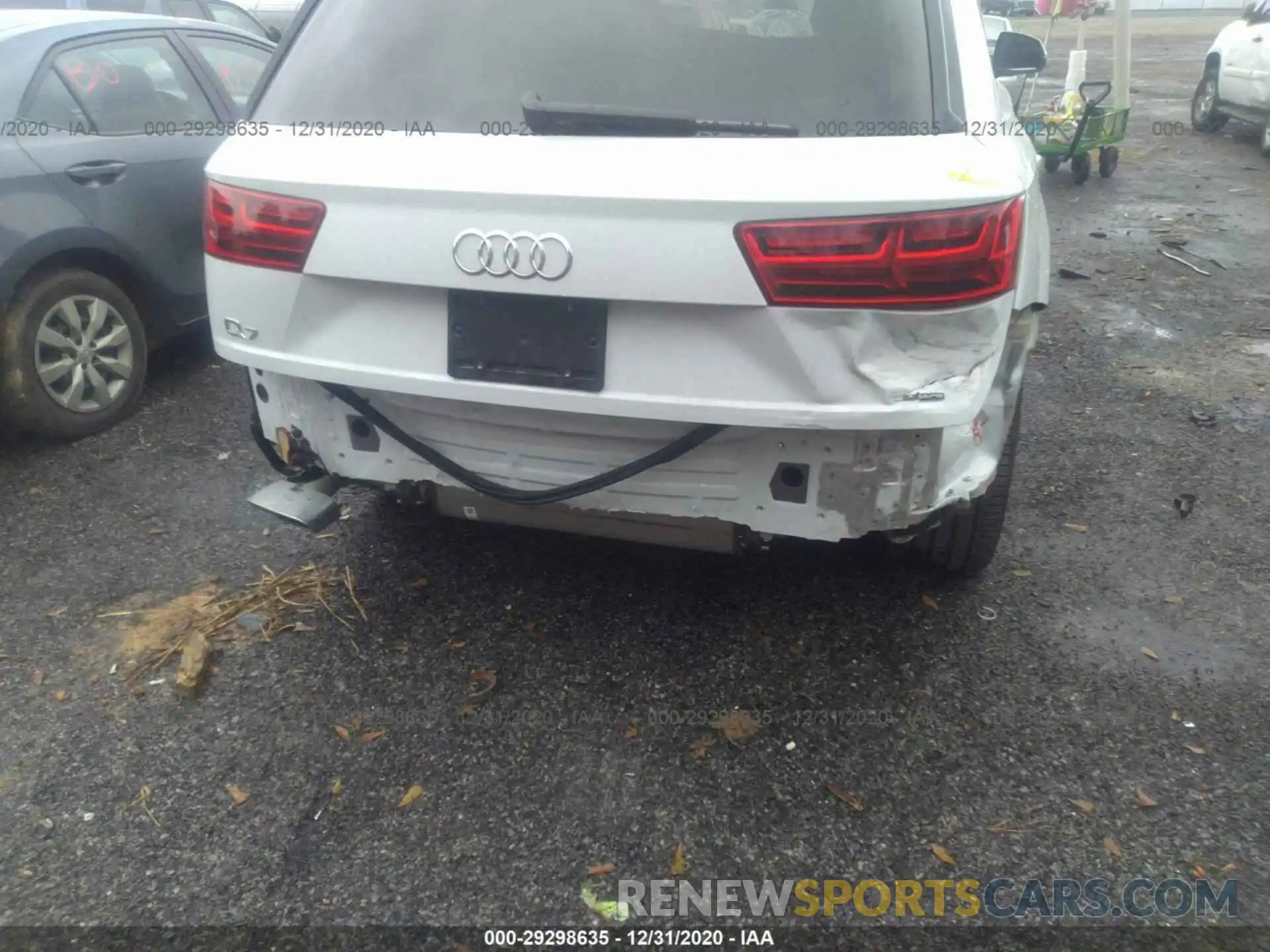 6 Фотография поврежденного автомобиля WA1LHAF74KD031533 AUDI Q7 2019