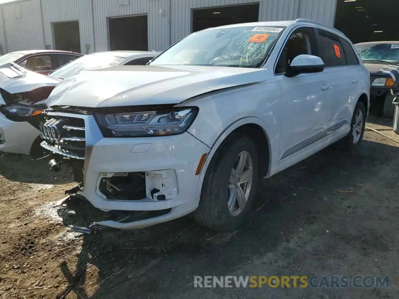 2 Photograph of a damaged car WA1LHAF74KD035128 AUDI Q7 2019