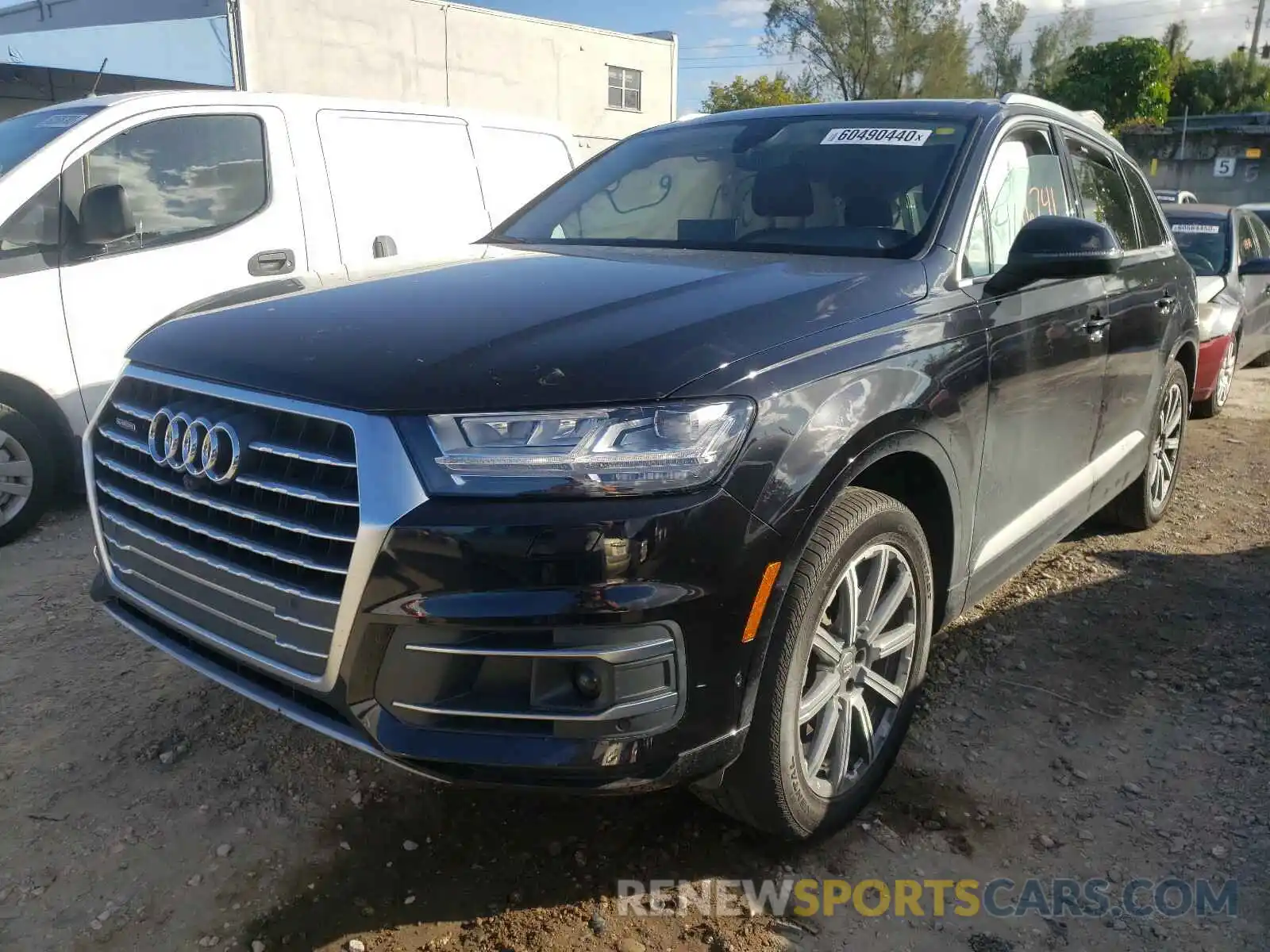 2 Фотография поврежденного автомобиля WA1LHAF74KD036005 AUDI Q7 2019