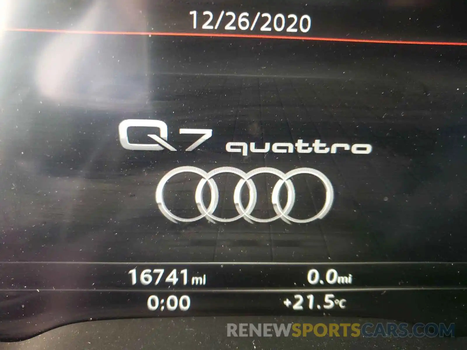 8 Фотография поврежденного автомобиля WA1LHAF74KD036005 AUDI Q7 2019