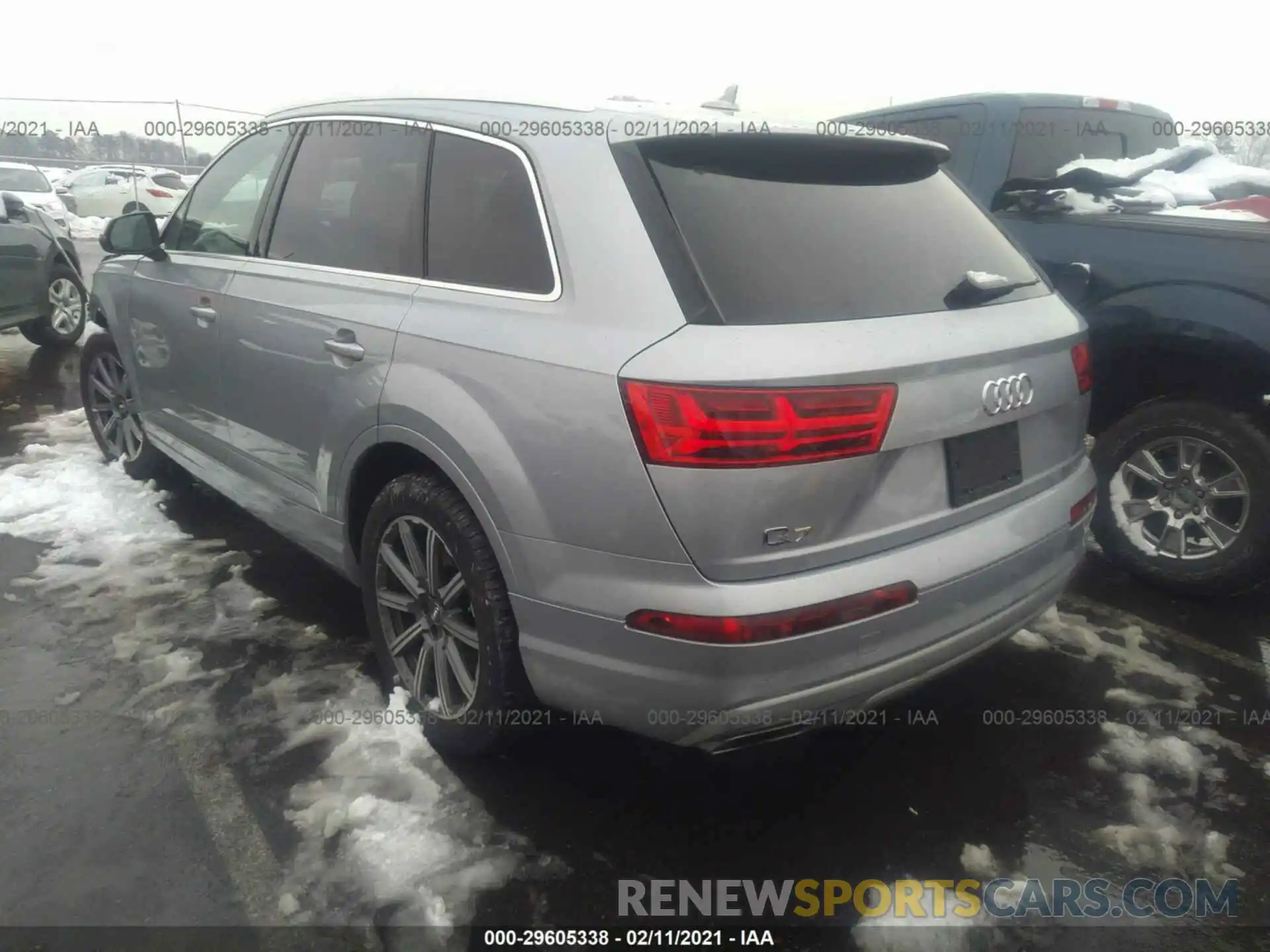 3 Photograph of a damaged car WA1LHAF74KD042712 AUDI Q7 2019