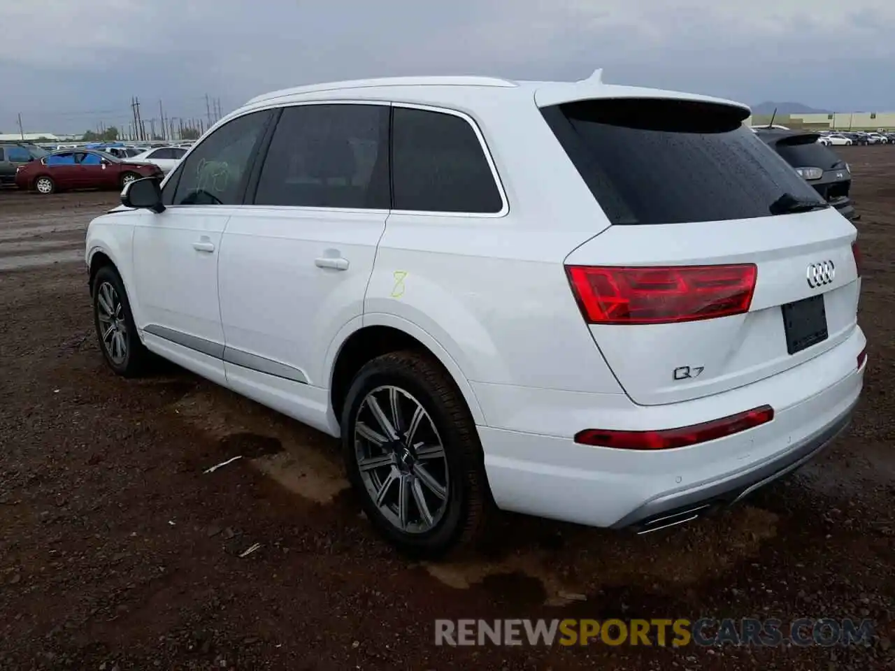 3 Фотография поврежденного автомобиля WA1LHAF74KD044041 AUDI Q7 2019