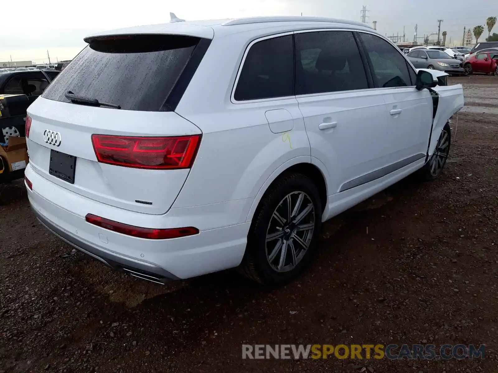 4 Фотография поврежденного автомобиля WA1LHAF74KD044041 AUDI Q7 2019