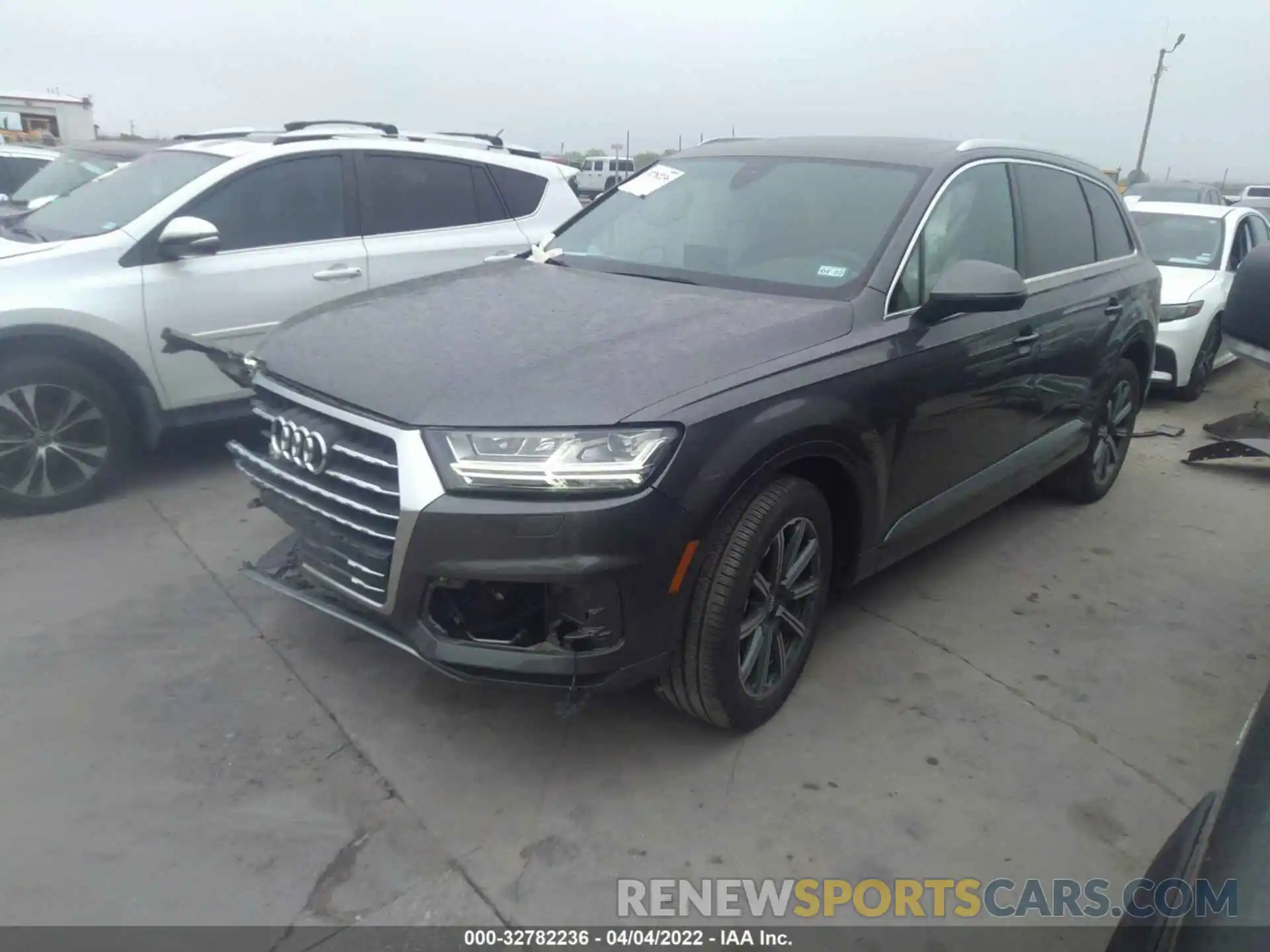 2 Photograph of a damaged car WA1LHAF75KD024784 AUDI Q7 2019