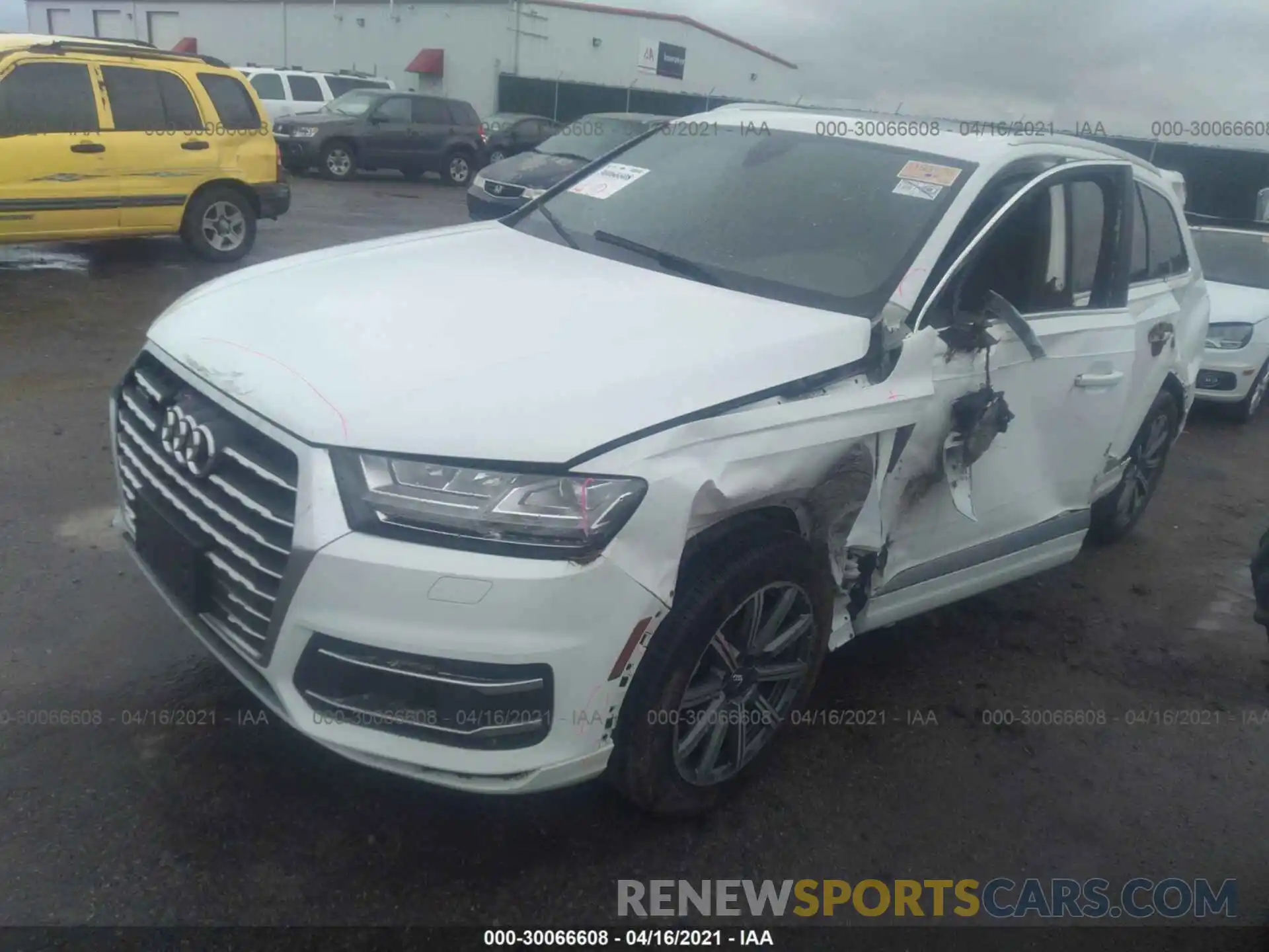 2 Photograph of a damaged car WA1LHAF75KD030715 AUDI Q7 2019