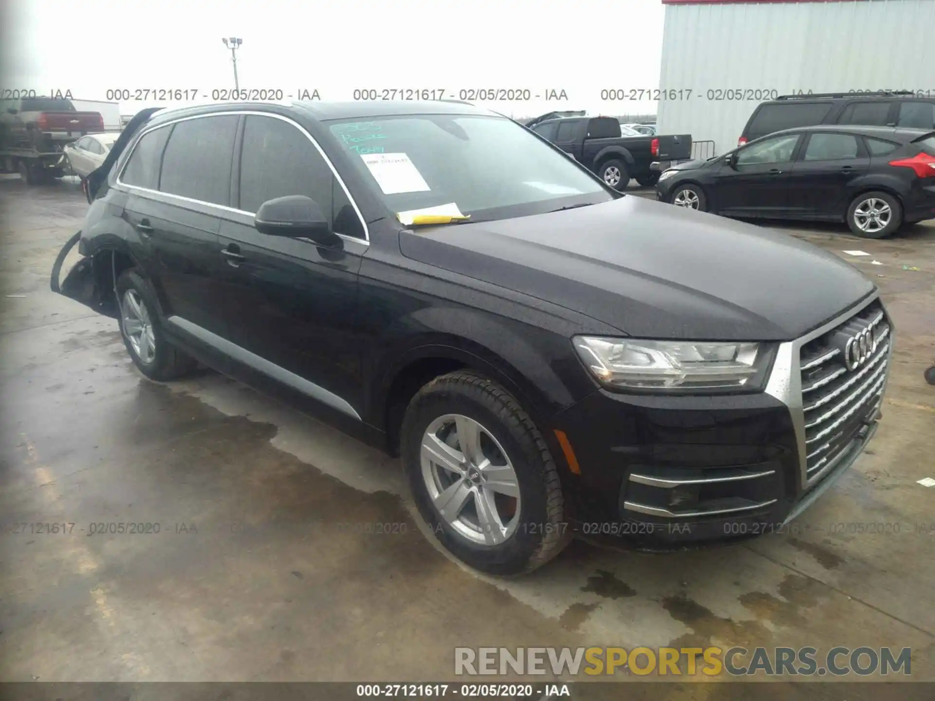 1 Фотография поврежденного автомобиля WA1LHAF75KD031668 AUDI Q7 2019