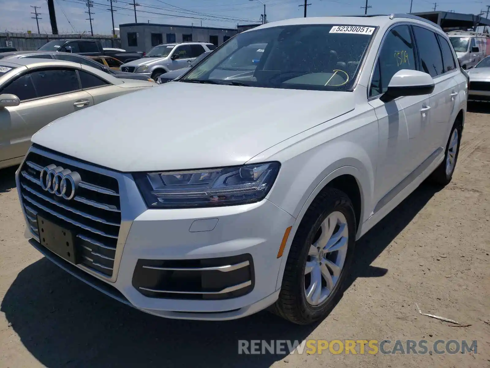 2 Photograph of a damaged car WA1LHAF75KD036949 AUDI Q7 2019