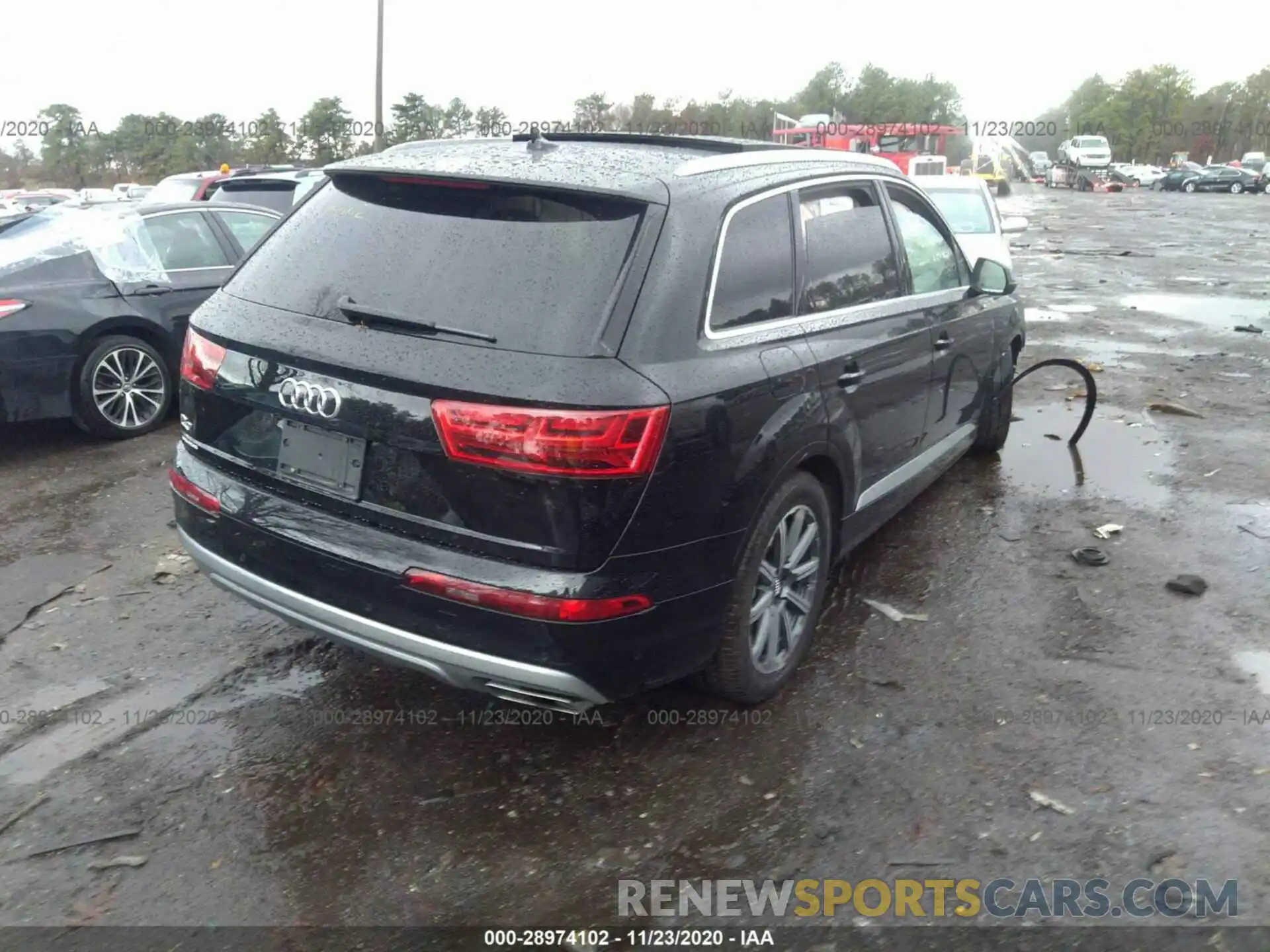 4 Фотография поврежденного автомобиля WA1LHAF76KD019254 AUDI Q7 2019