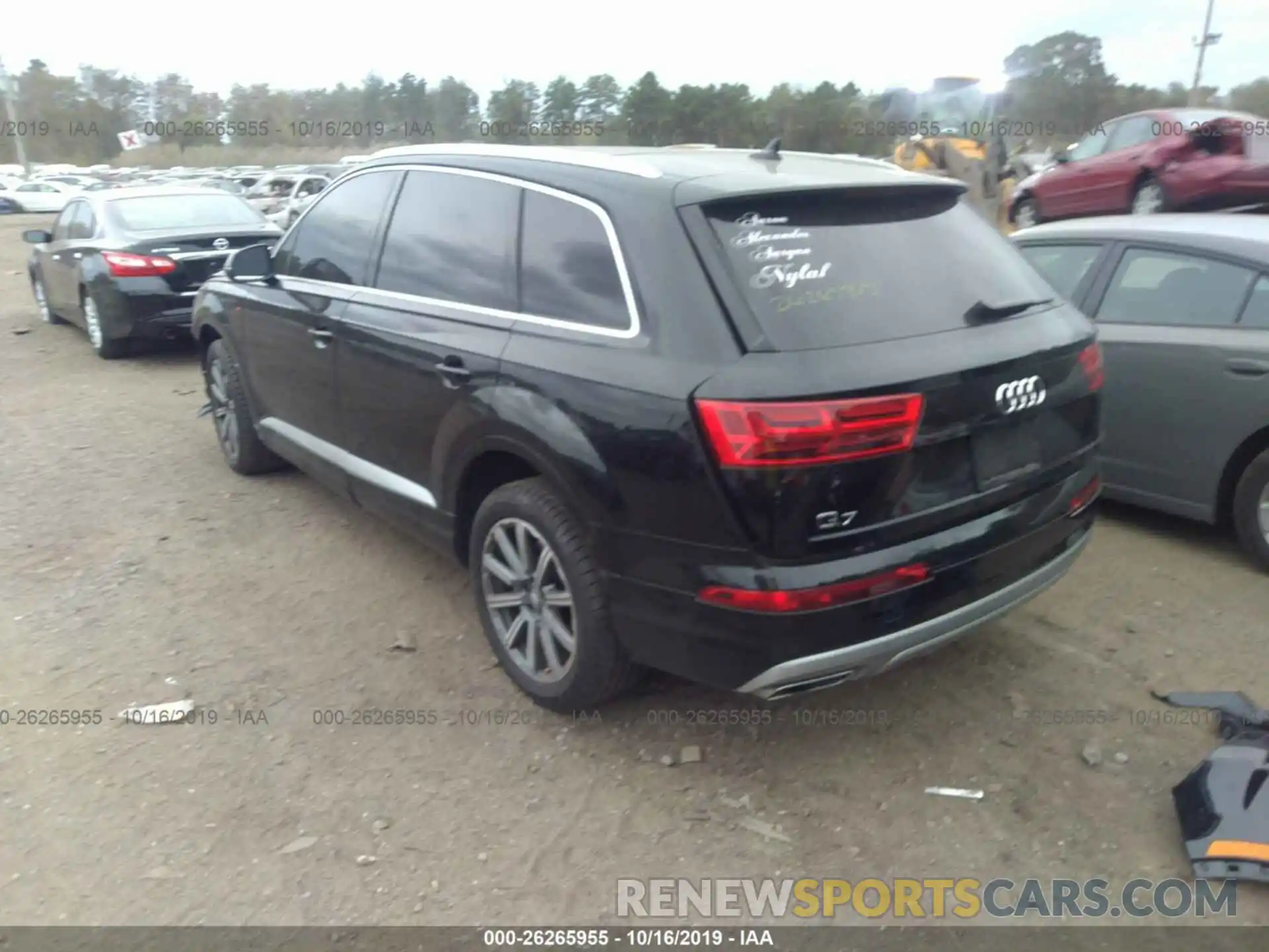 3 Фотография поврежденного автомобиля WA1LHAF76KD019416 AUDI Q7 2019