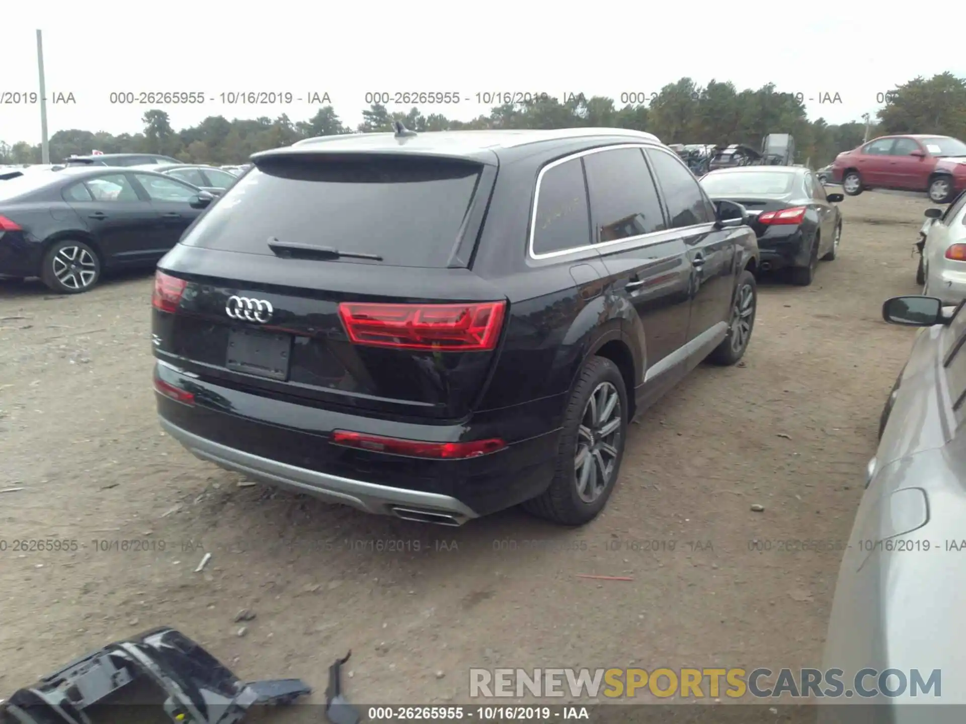 4 Фотография поврежденного автомобиля WA1LHAF76KD019416 AUDI Q7 2019