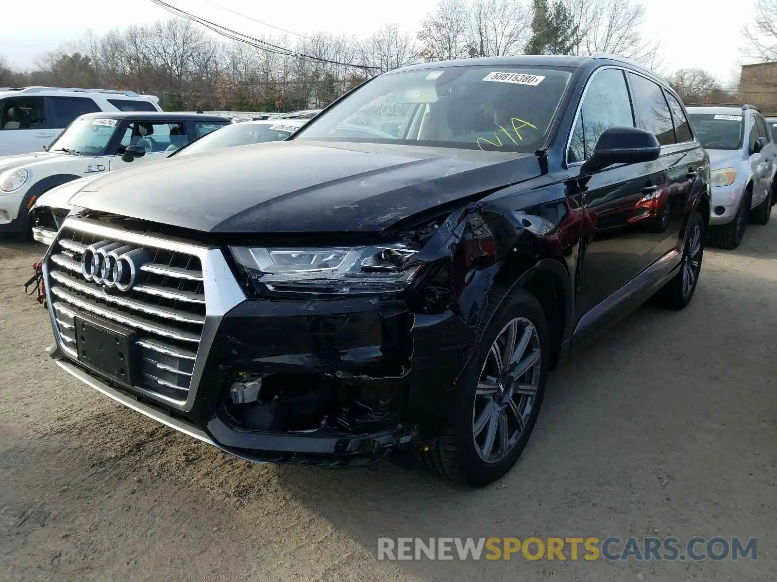 2 Фотография поврежденного автомобиля WA1LHAF76KD022221 AUDI Q7 2019