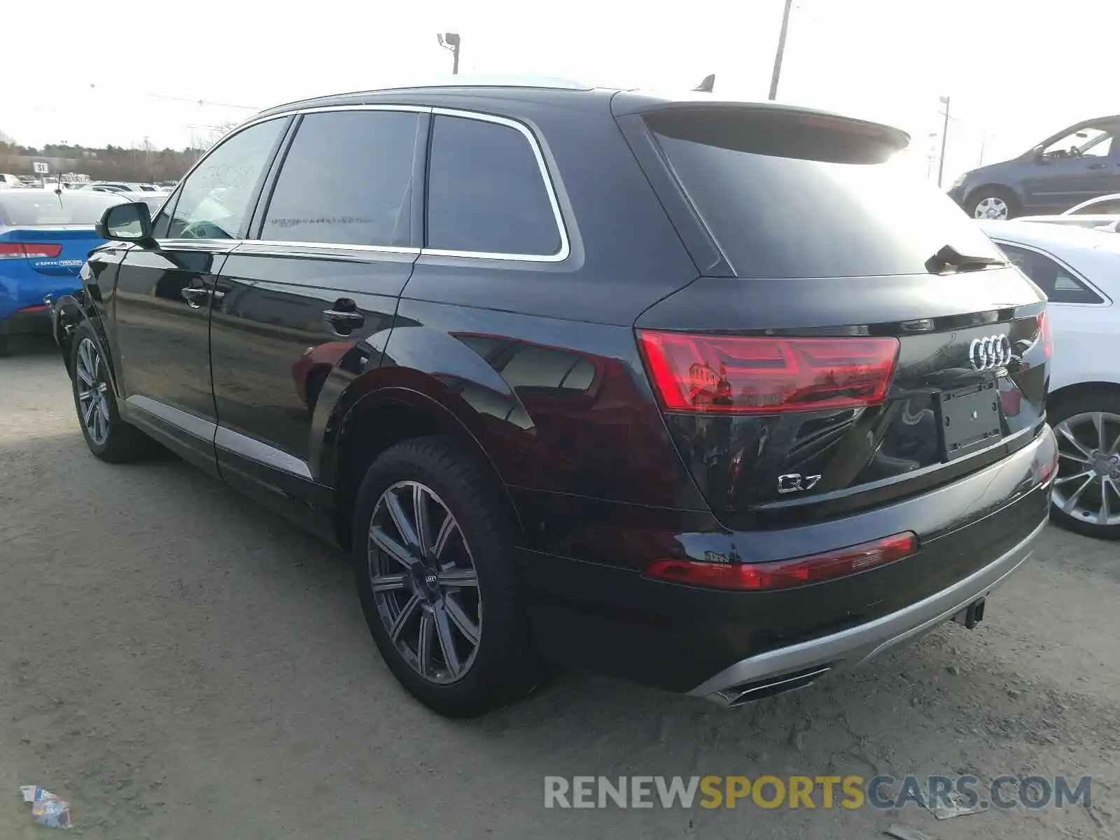 3 Фотография поврежденного автомобиля WA1LHAF76KD022221 AUDI Q7 2019