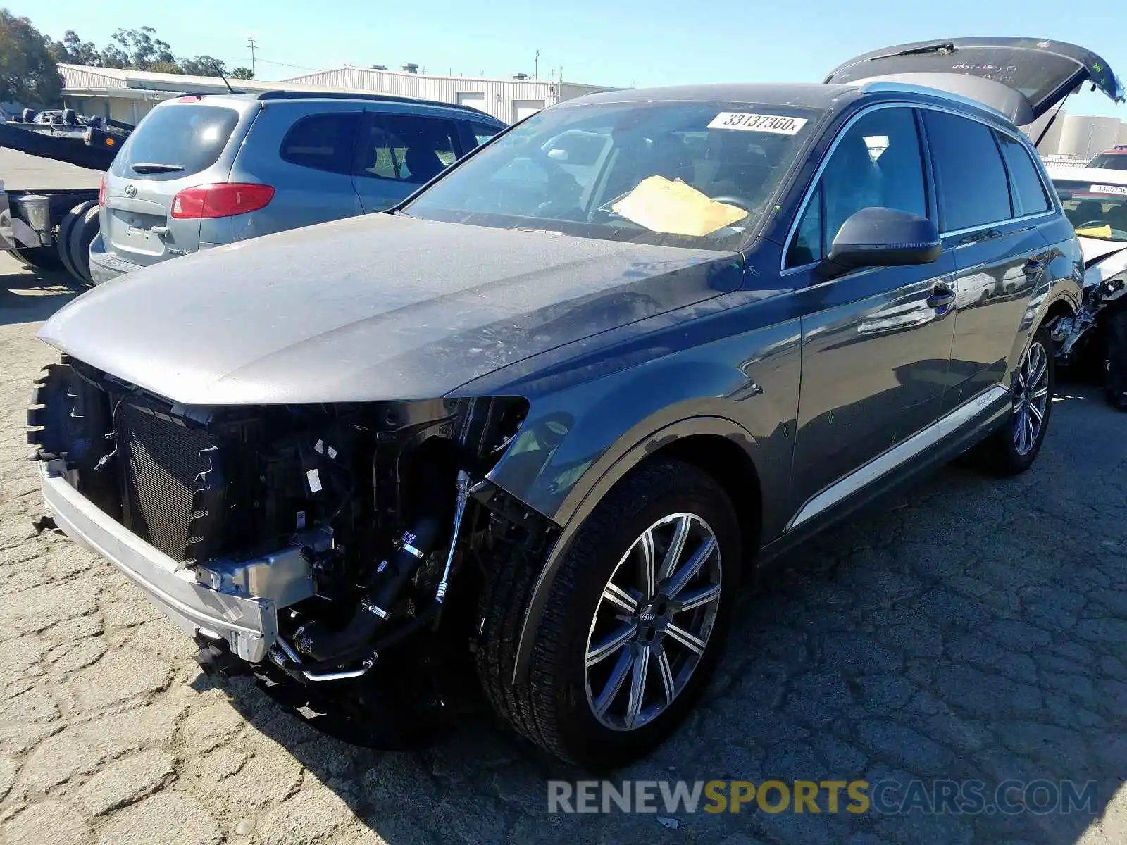 2 Photograph of a damaged car WA1LHAF76KD026527 AUDI Q7 2019