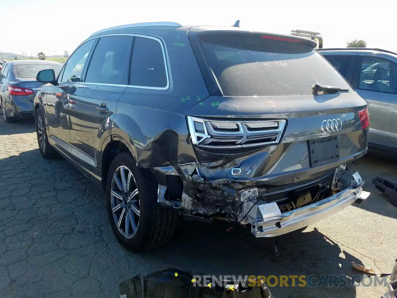 3 Photograph of a damaged car WA1LHAF76KD026527 AUDI Q7 2019