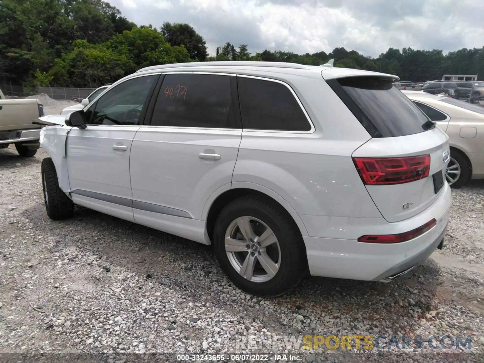 3 Фотография поврежденного автомобиля WA1LHAF76KD026852 AUDI Q7 2019