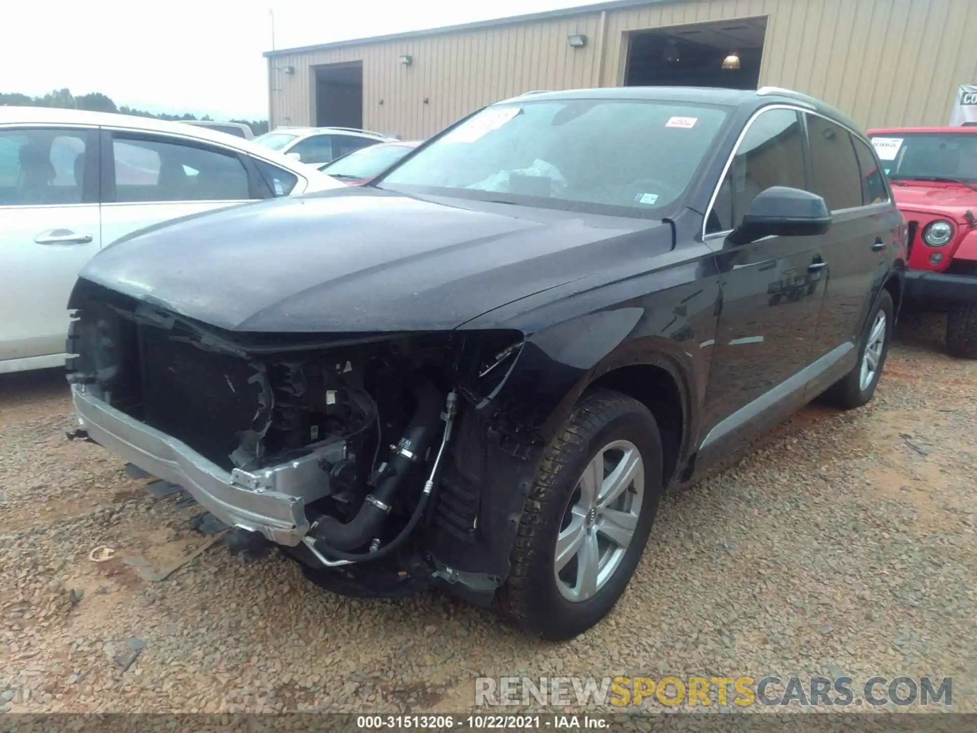 2 Photograph of a damaged car WA1LHAF76KD033445 AUDI Q7 2019