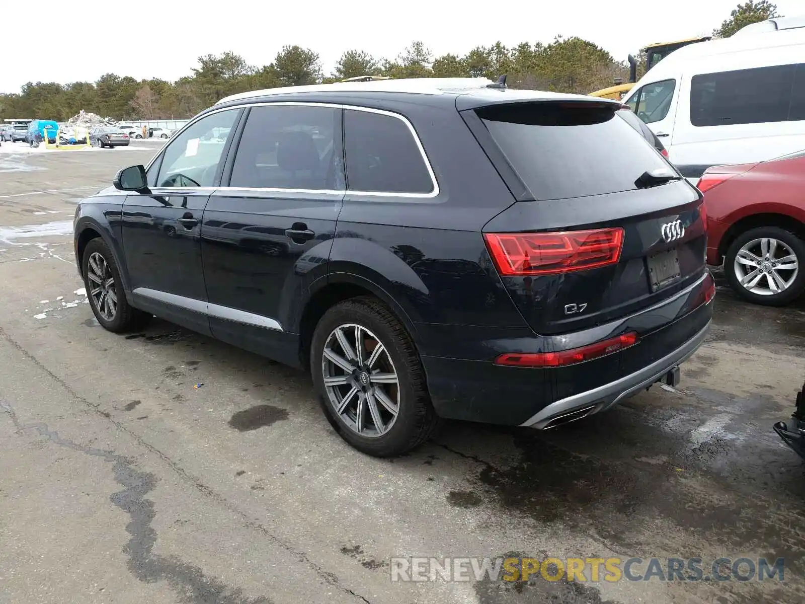 3 Фотография поврежденного автомобиля WA1LHAF76KD041674 AUDI Q7 2019