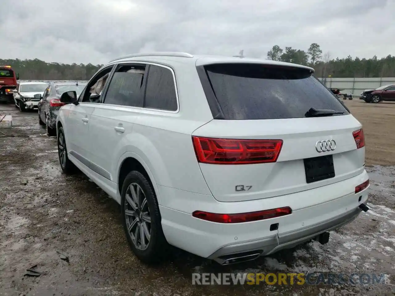 3 Фотография поврежденного автомобиля WA1LHAF76KD041996 AUDI Q7 2019