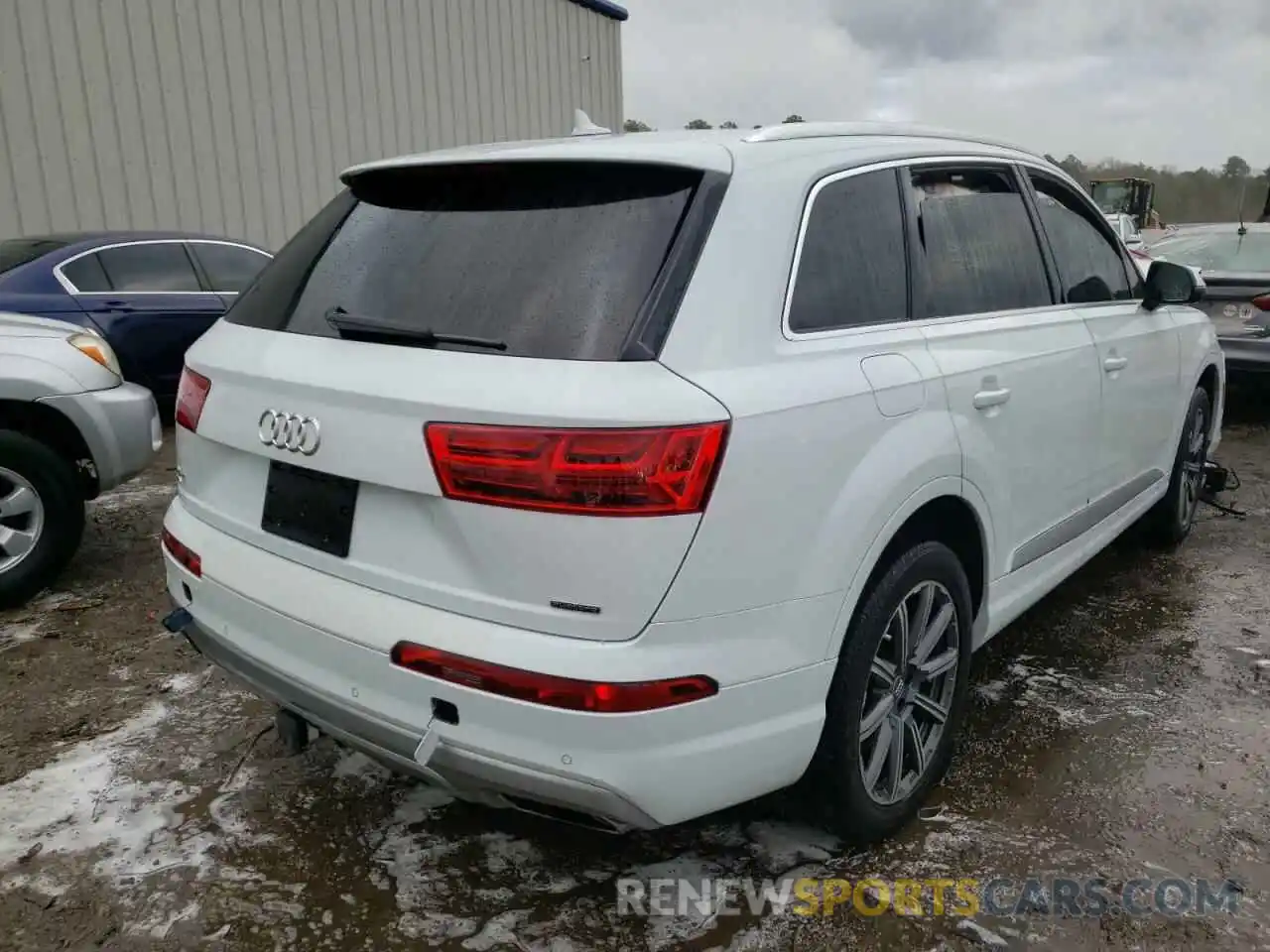 4 Фотография поврежденного автомобиля WA1LHAF76KD041996 AUDI Q7 2019