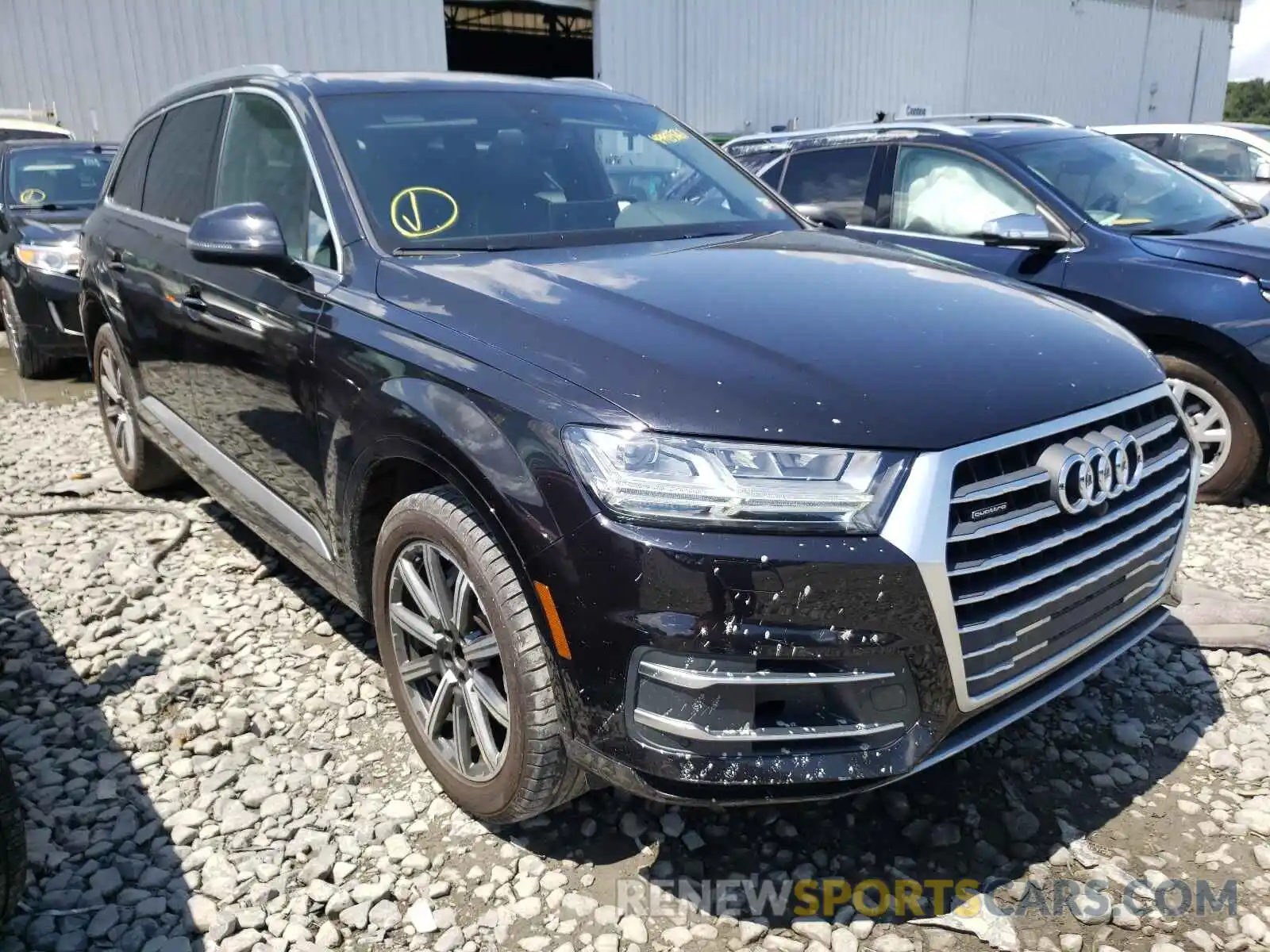 1 Фотография поврежденного автомобиля WA1LHAF77KD014466 AUDI Q7 2019