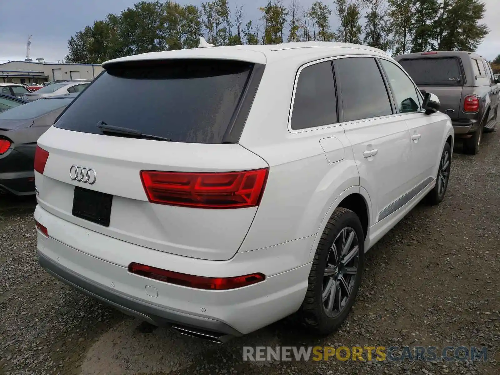 4 Фотография поврежденного автомобиля WA1LHAF77KD019439 AUDI Q7 2019